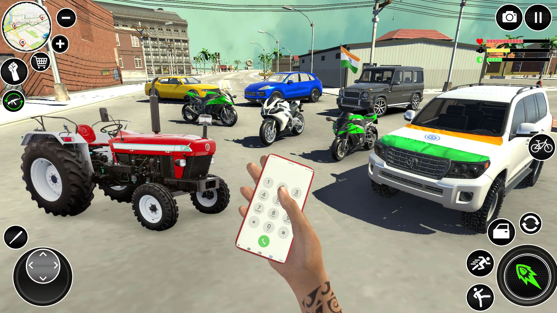 Indian Driving Bike Simulator | Indus Appstore | Screenshot