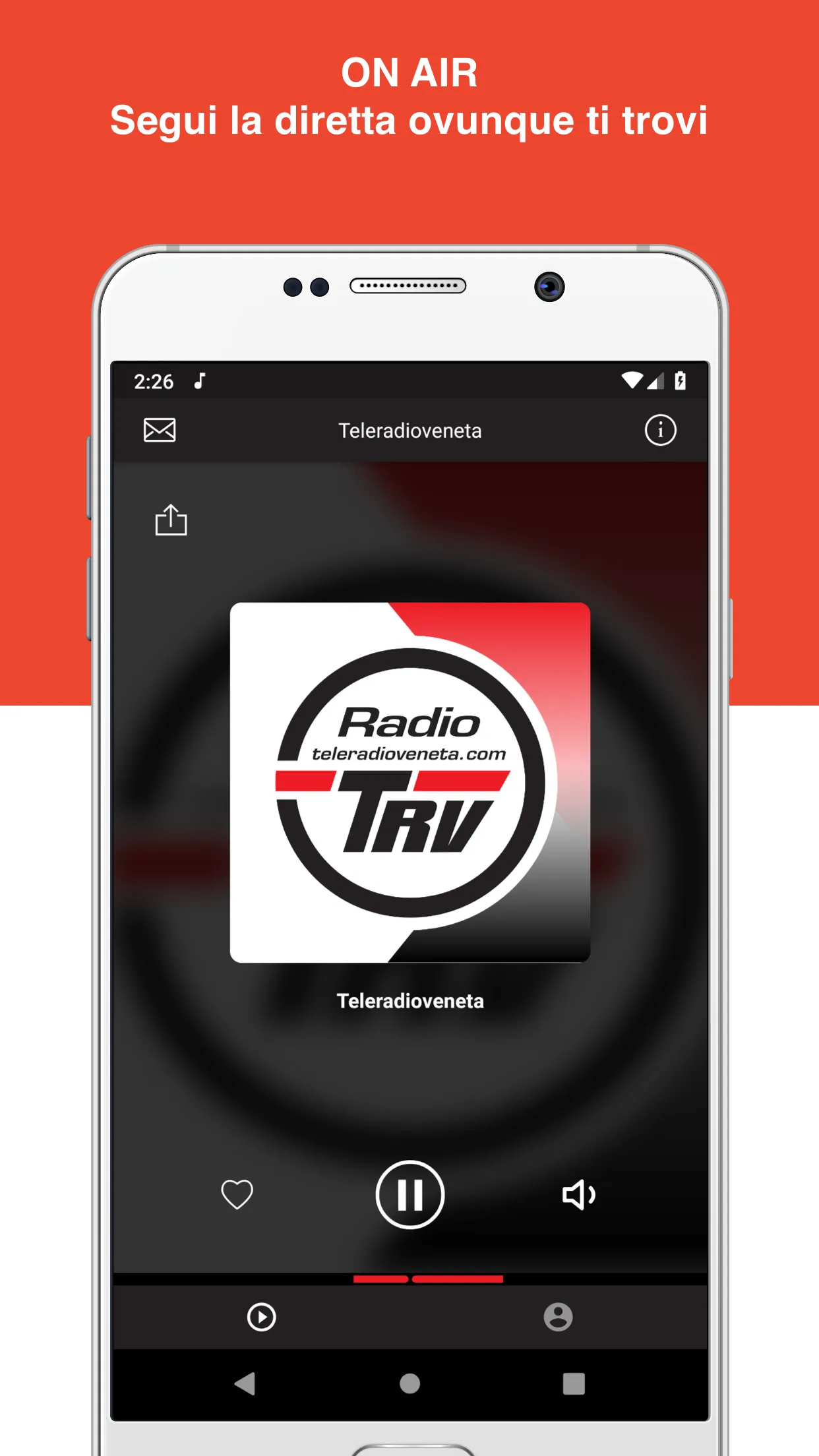 Radio TRV - Teleradioveneta | Indus Appstore | Screenshot