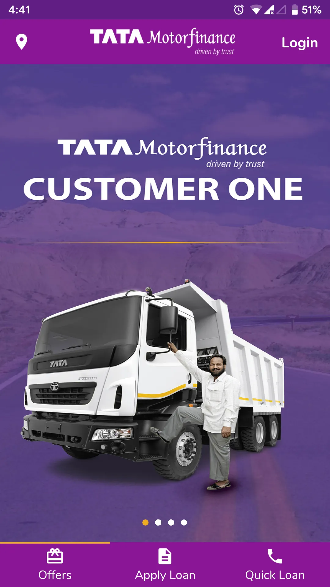 Tata Motors Finance - Customer | Indus Appstore | Screenshot