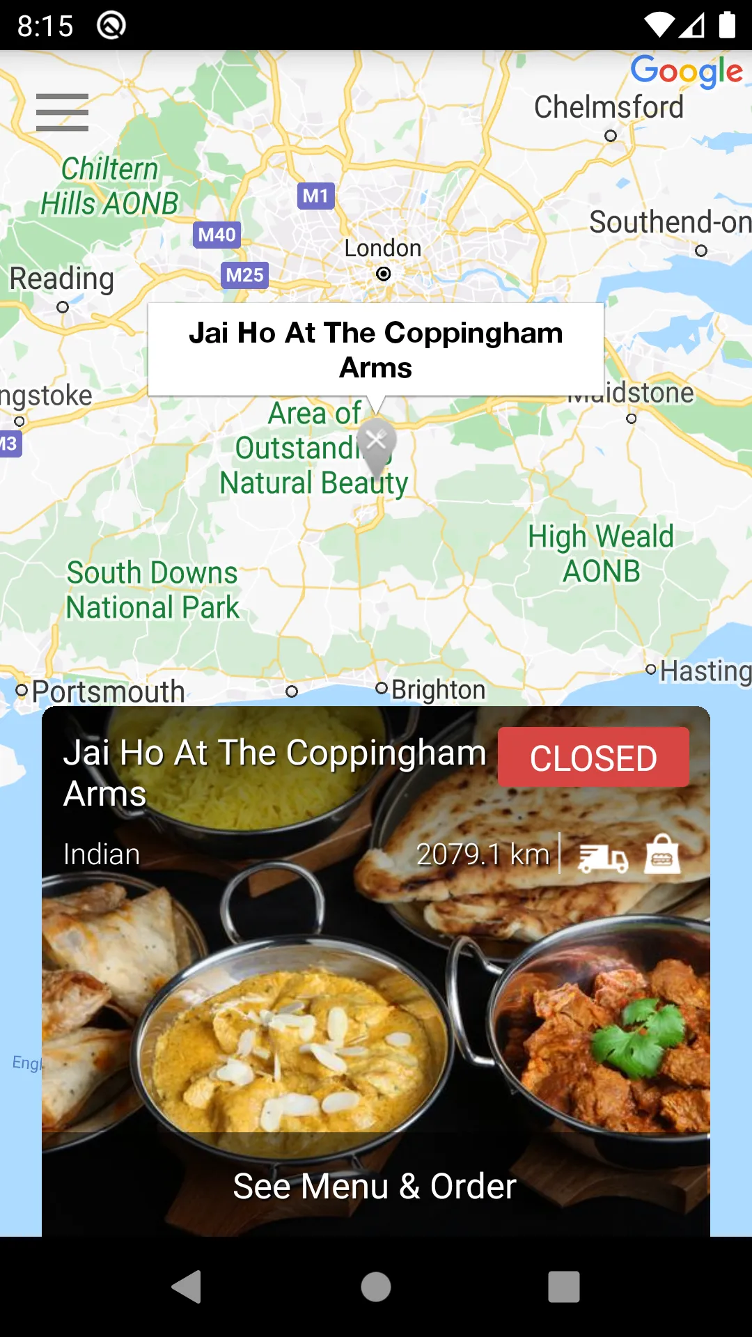 Jai Ho At The Coppingham Arms | Indus Appstore | Screenshot