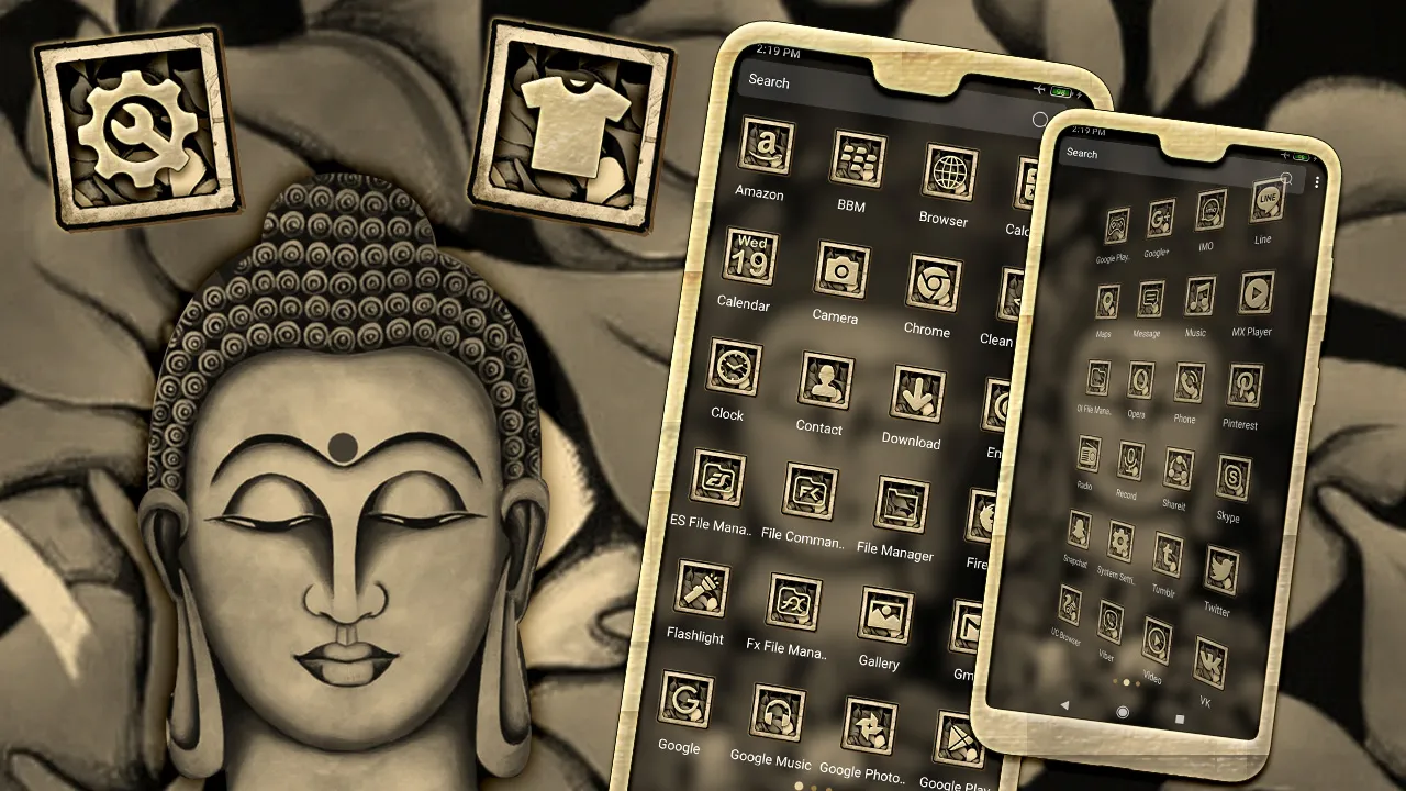 Buddha Launcher Theme | Indus Appstore | Screenshot