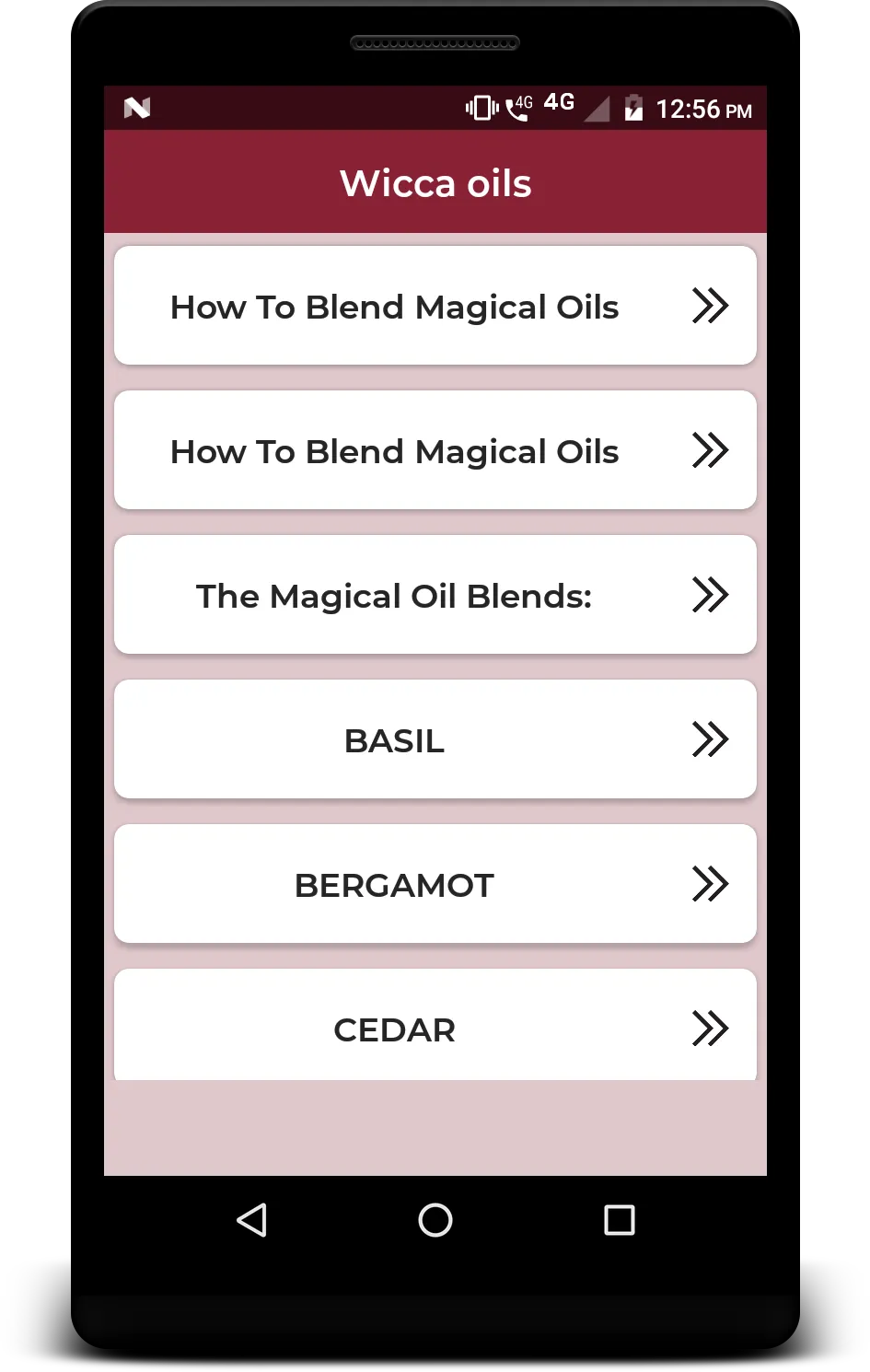 Wicca oils | Indus Appstore | Screenshot