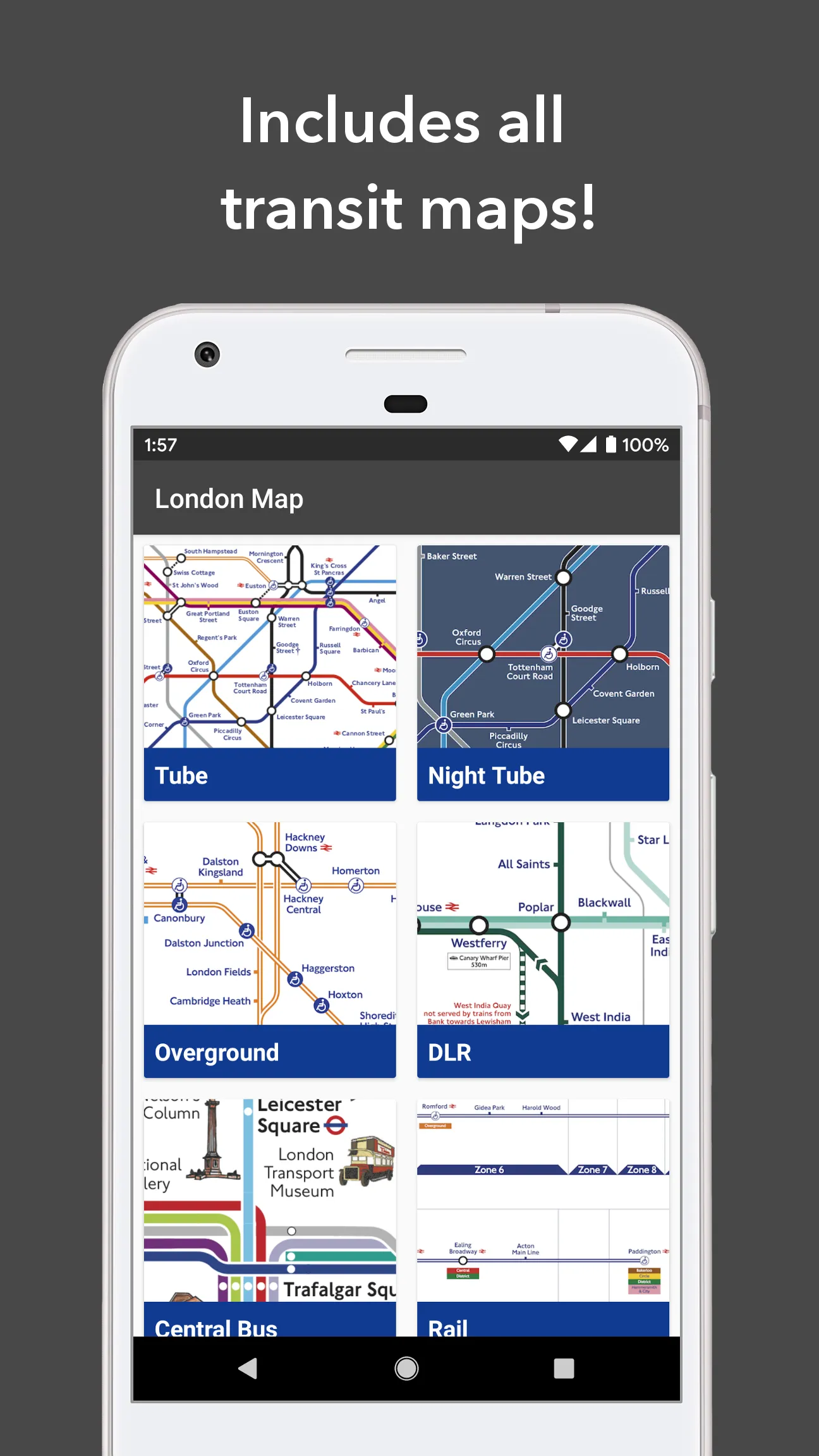 Tube Map: London Underground ( | Indus Appstore | Screenshot