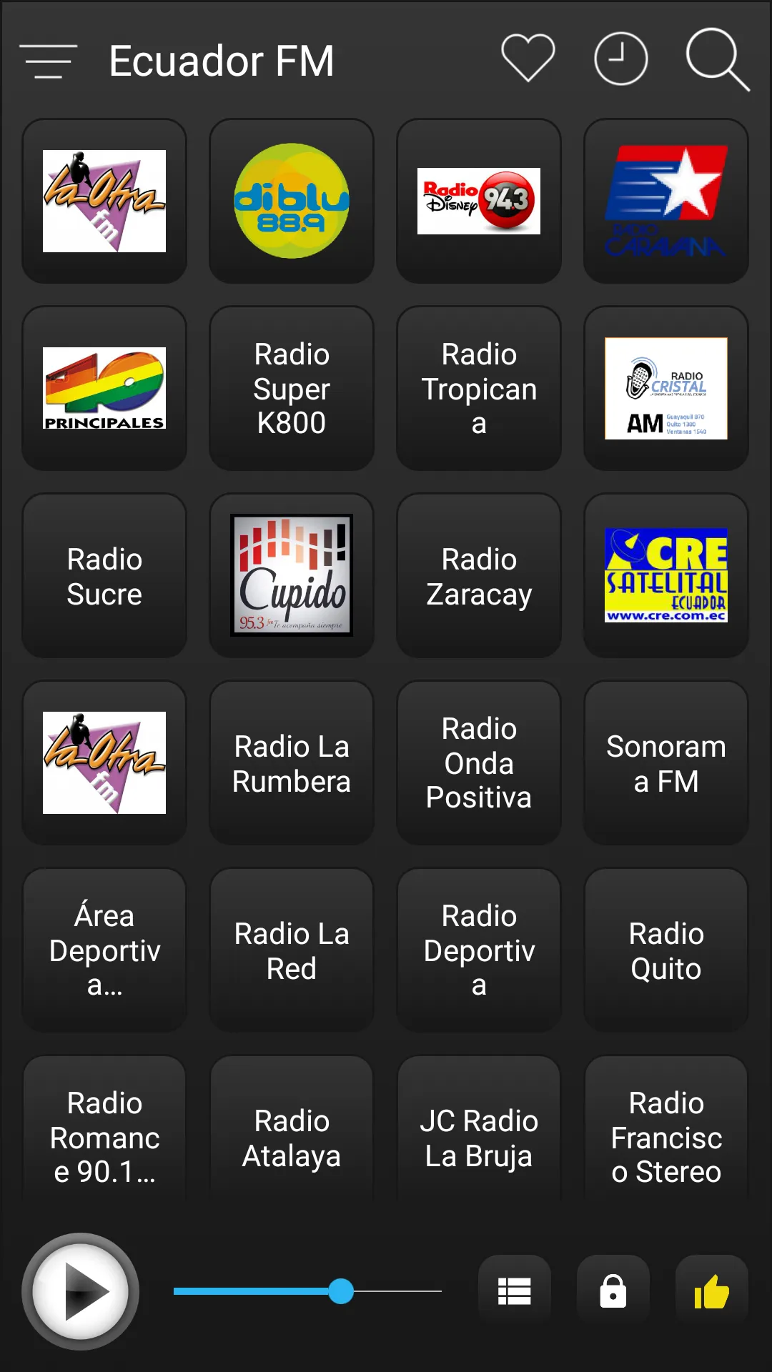 Ecuador Radio FM AM Music | Indus Appstore | Screenshot