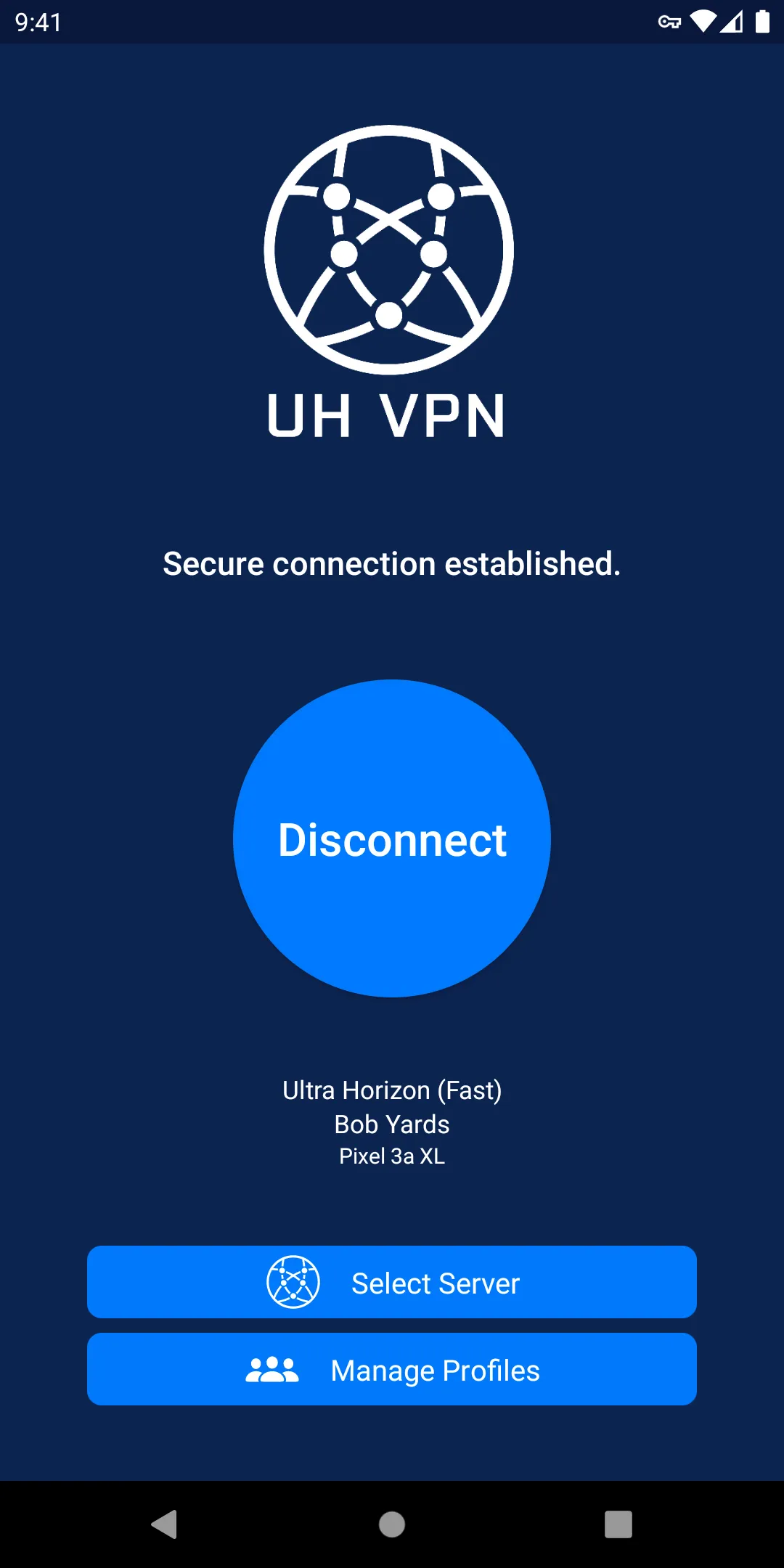 UH VPN | Indus Appstore | Screenshot