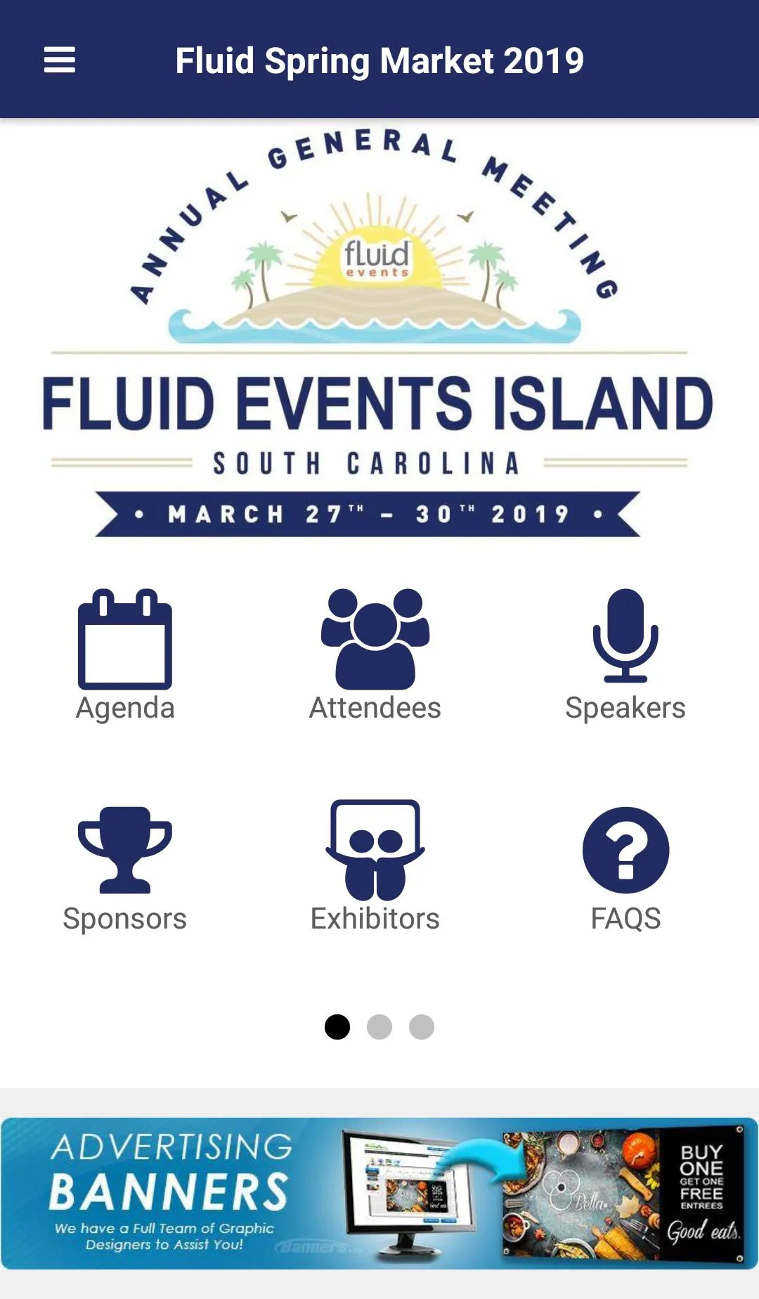 Fluid Events | Indus Appstore | Screenshot