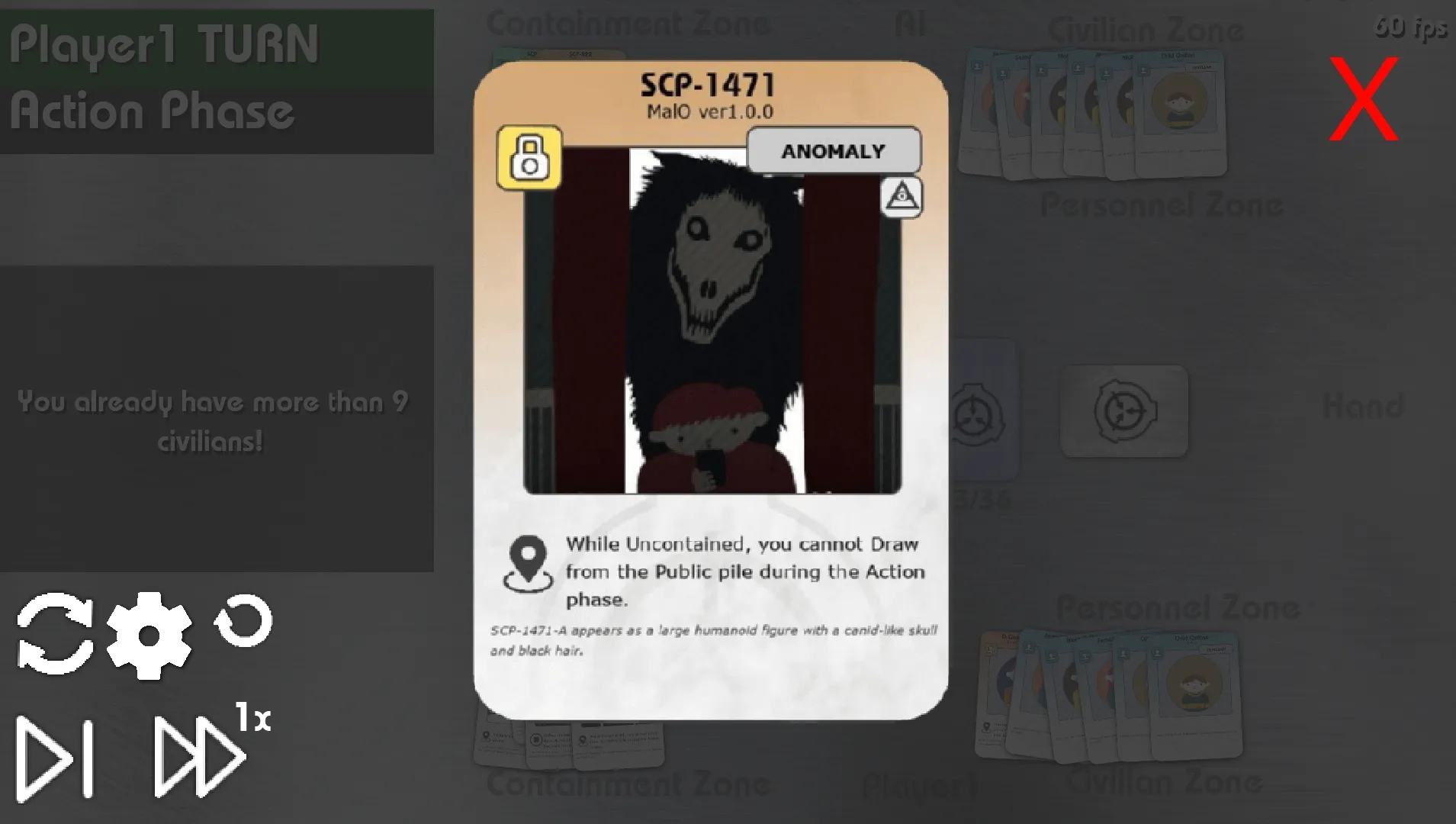 Uncontained: An SCP Card Game | Indus Appstore | Screenshot