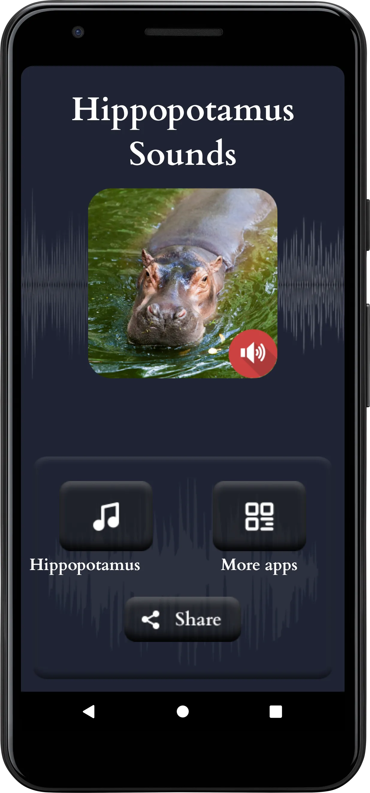 Hippopotamus Sounds | Indus Appstore | Screenshot