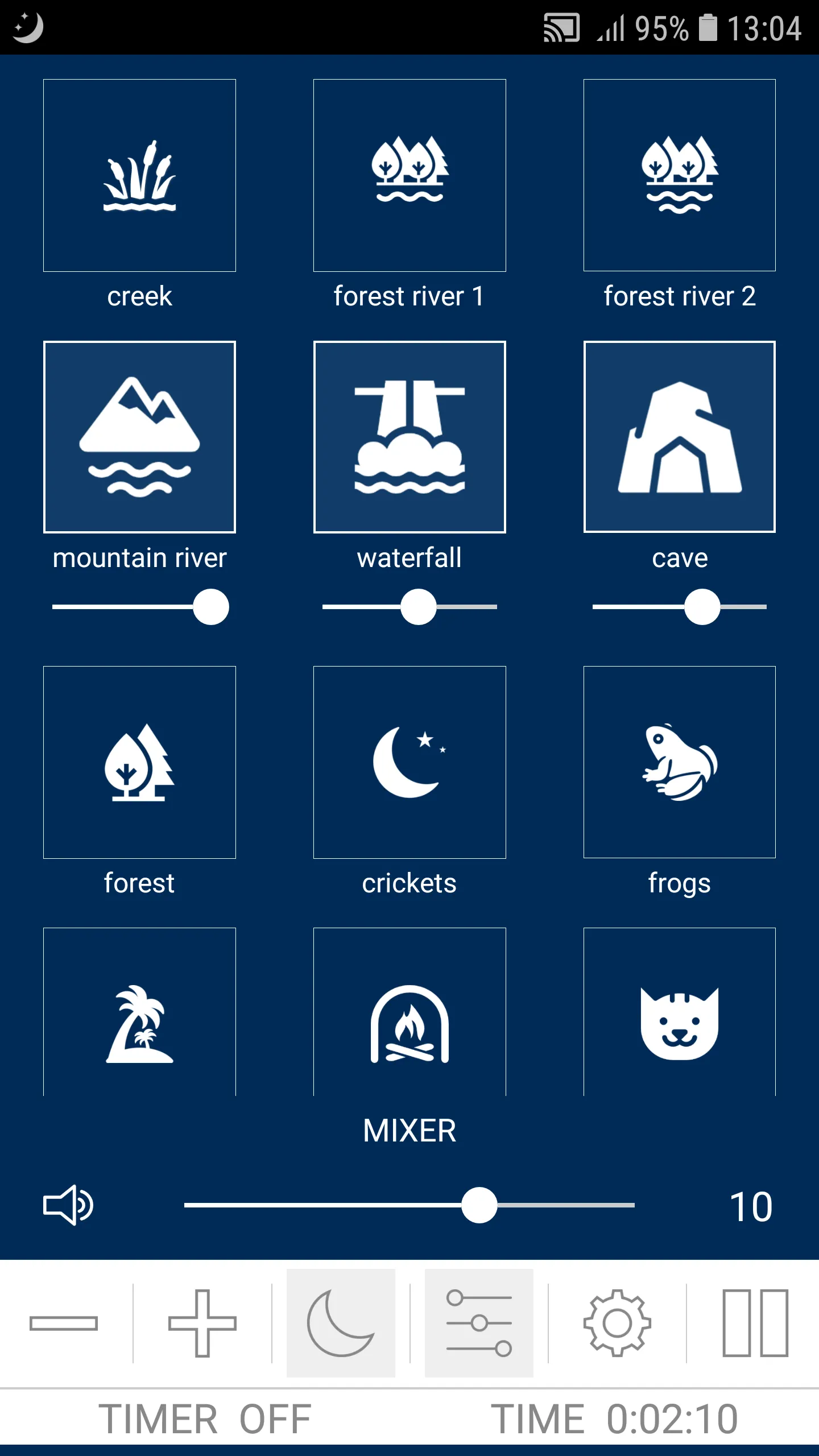 Sleep Sounds - Relaxing Sounds | Indus Appstore | Screenshot