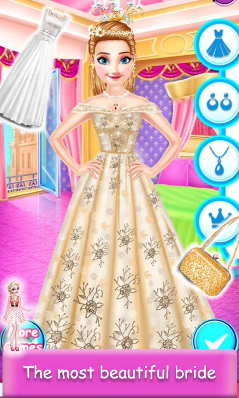 Ice Princess Wedding Game | Indus Appstore | Screenshot