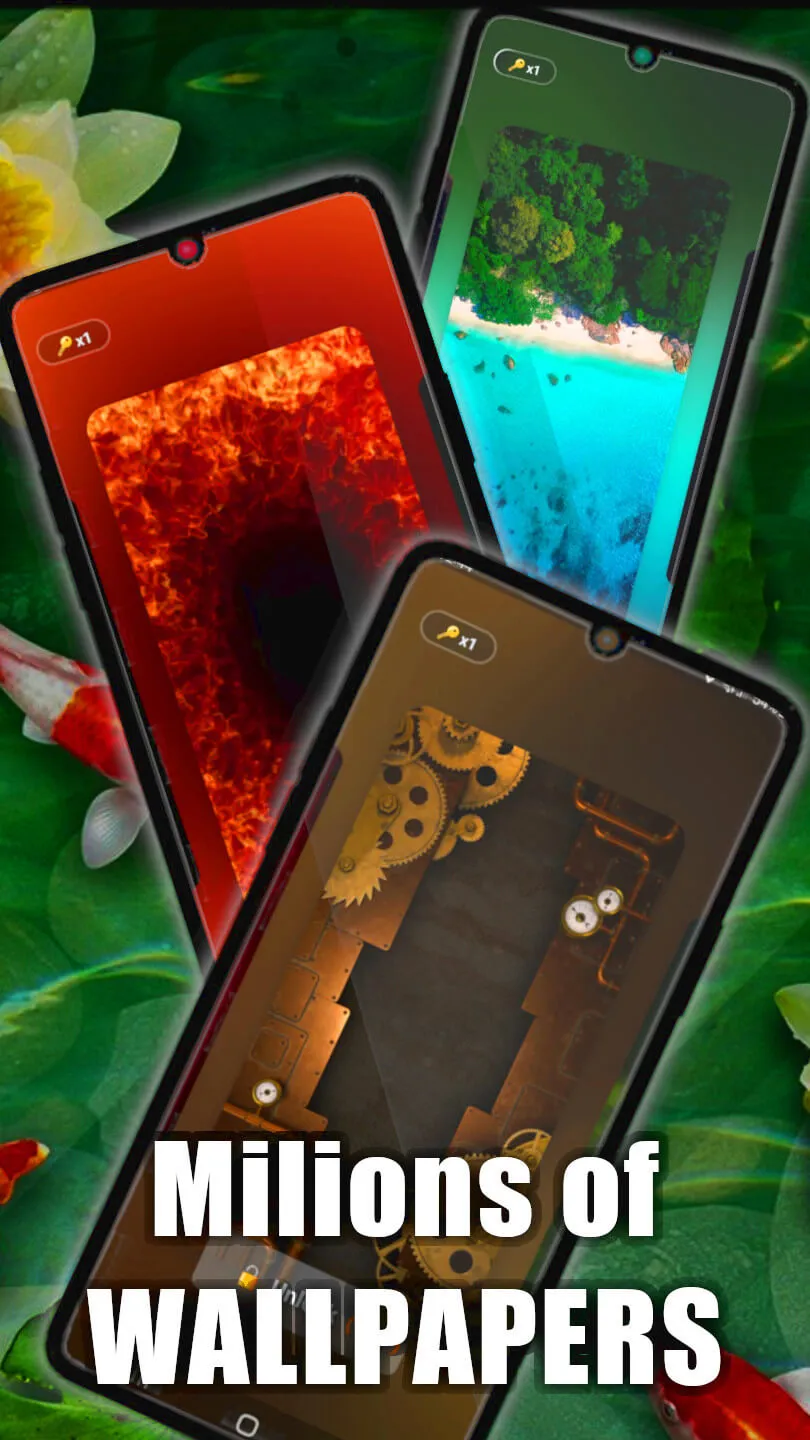 Koi Pond Live Wallpaper | Indus Appstore | Screenshot