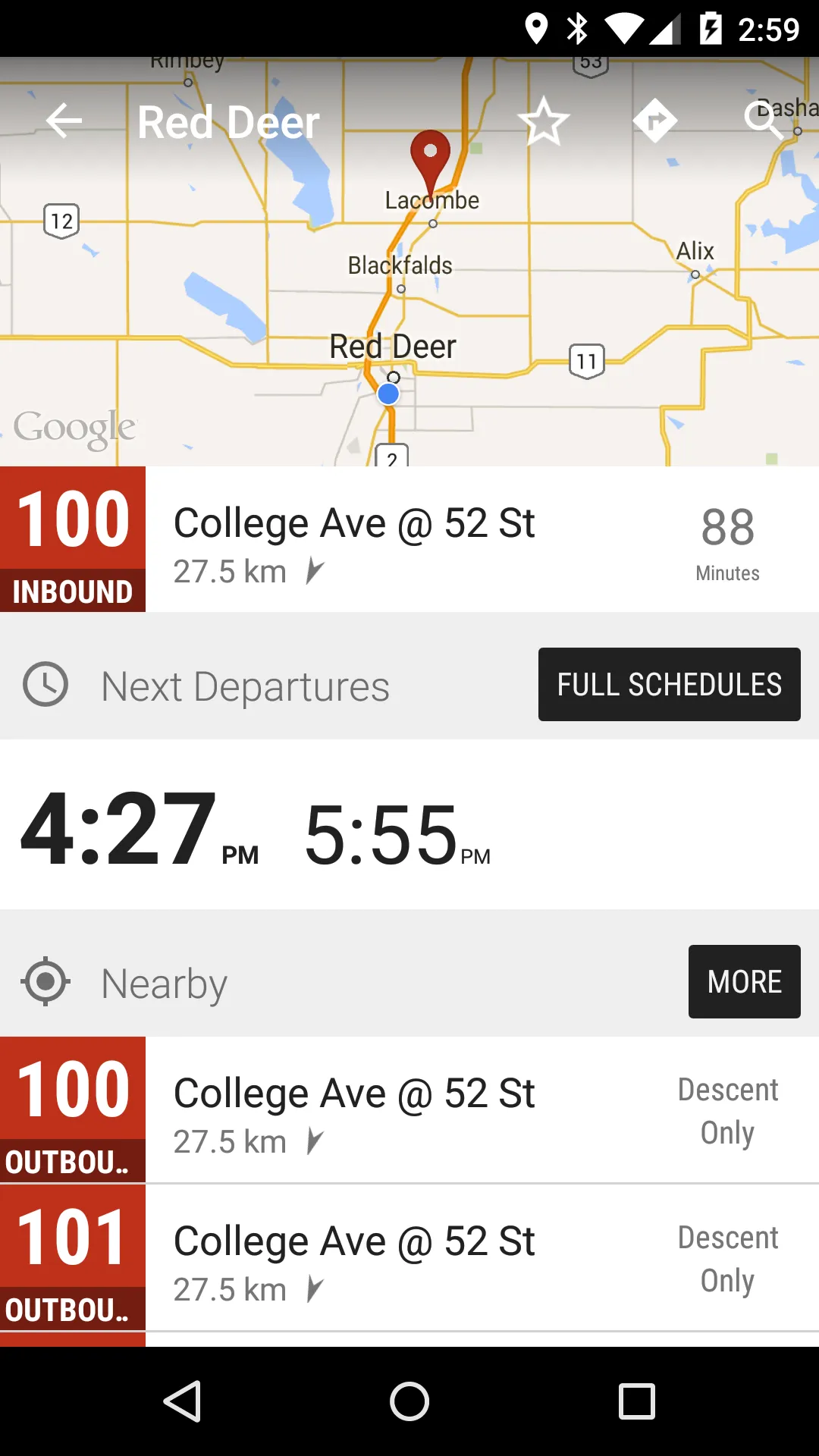 Red Deer Transit Bus - MonTra… | Indus Appstore | Screenshot