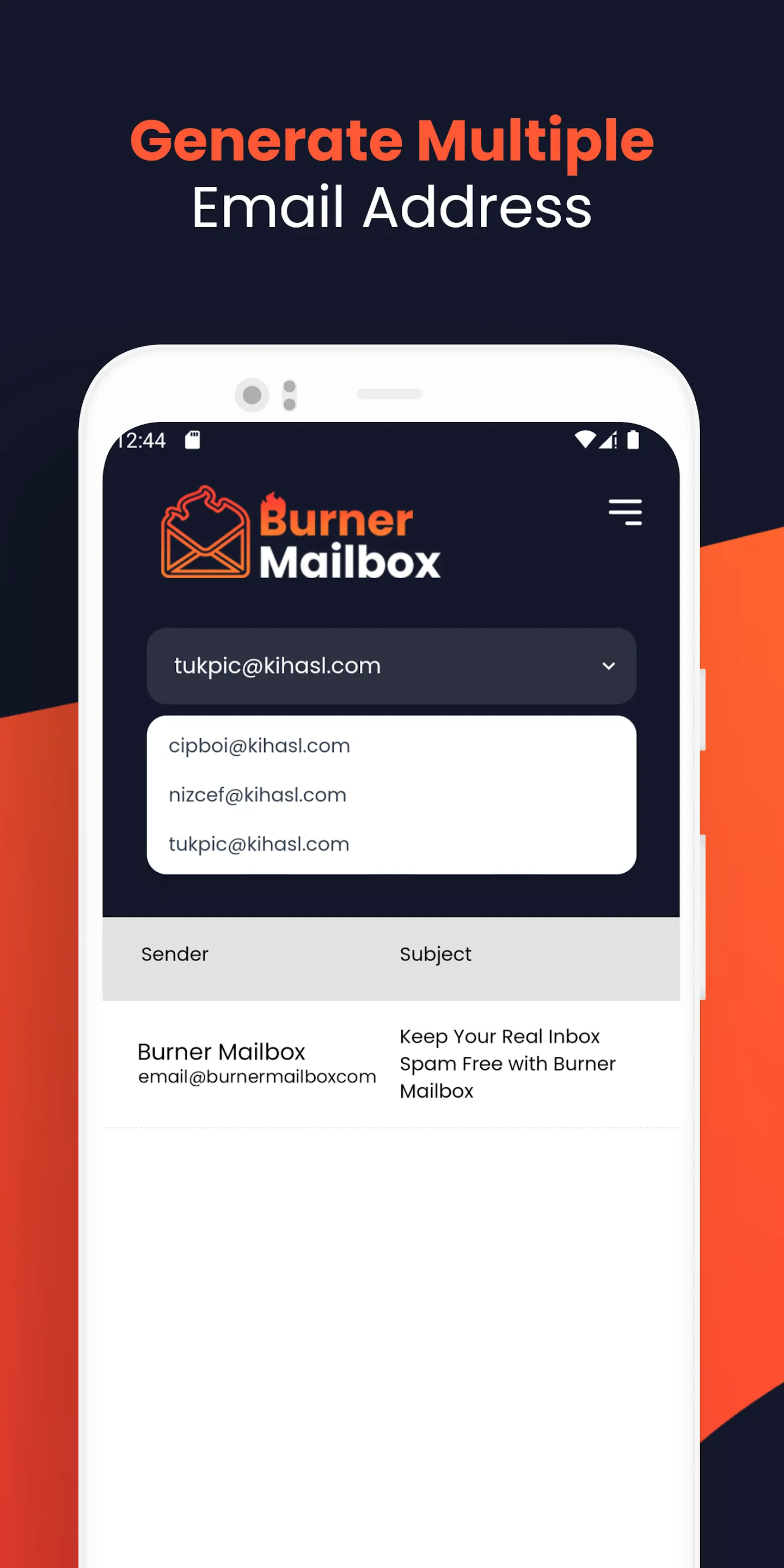 Burner Mailbox: Temporary Mail | Indus Appstore | Screenshot