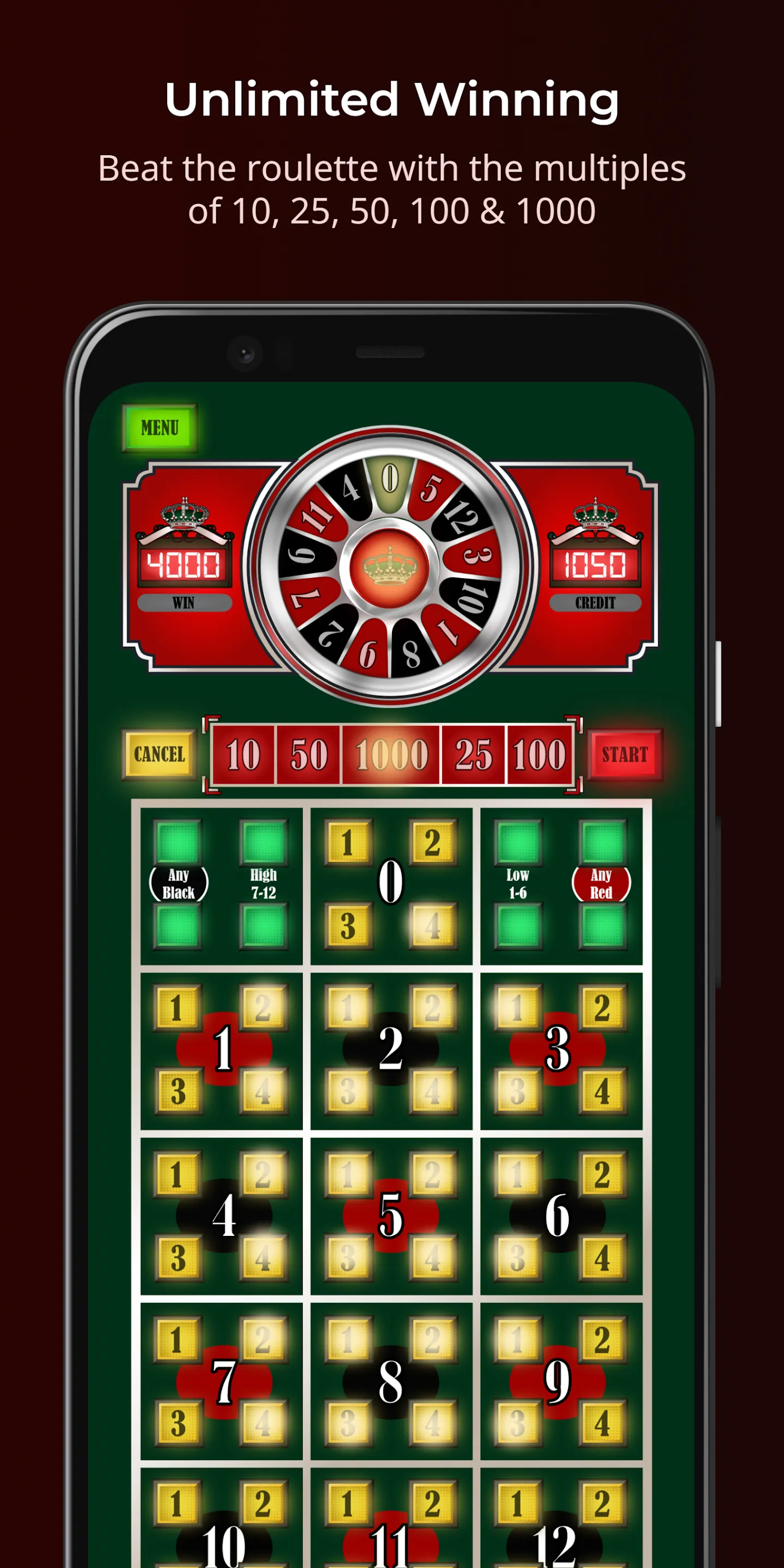 Bergmann Roulette | Indus Appstore | Screenshot