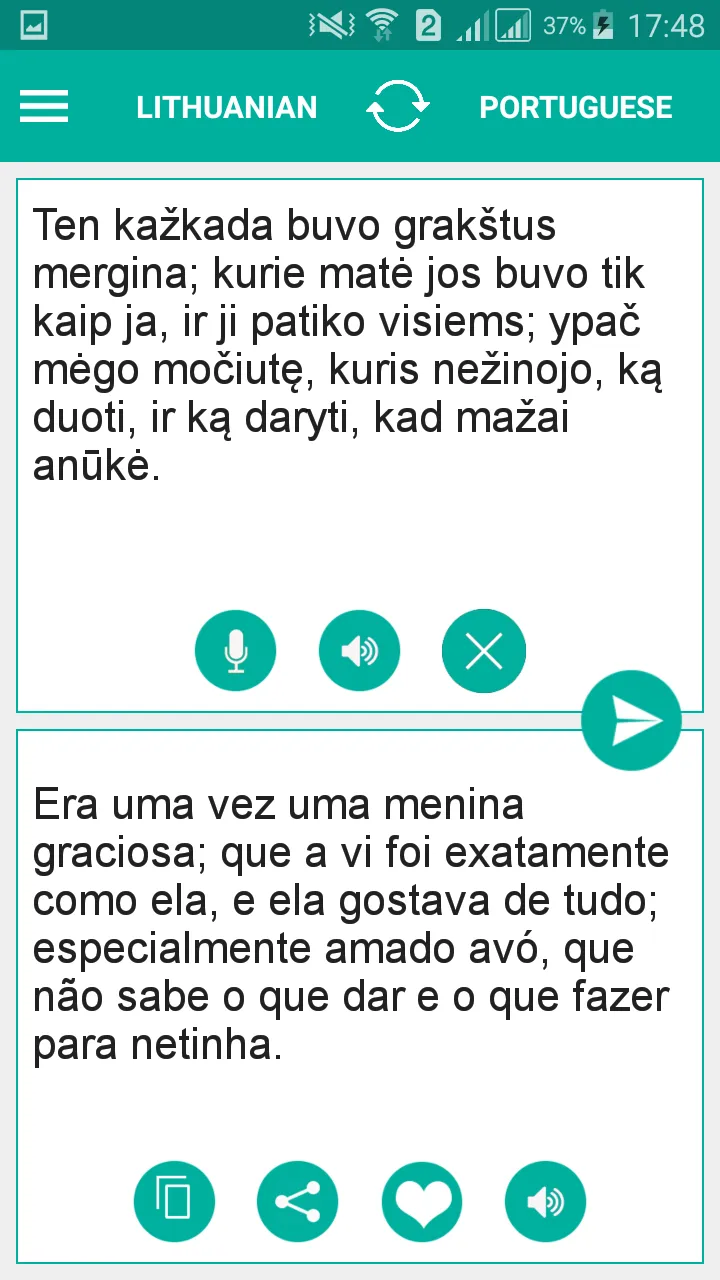 Lithuanian Portuguese Translat | Indus Appstore | Screenshot