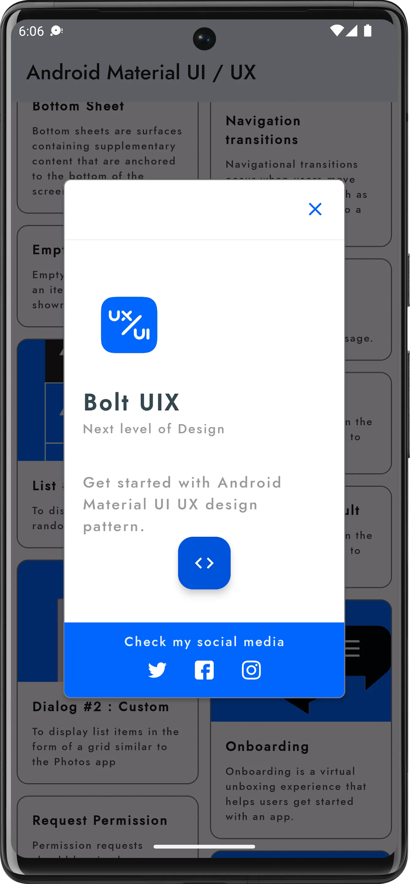 Android Material UI/UX | Indus Appstore | Screenshot