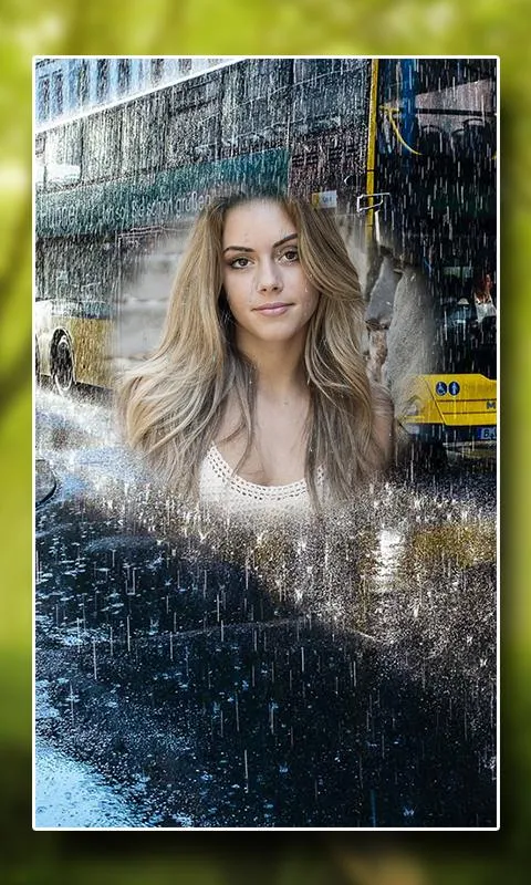 Rain Photo Frames | Indus Appstore | Screenshot