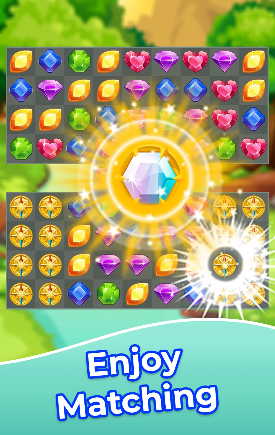 Jewels Magic - Match 3 Puzzles | Indus Appstore | Screenshot