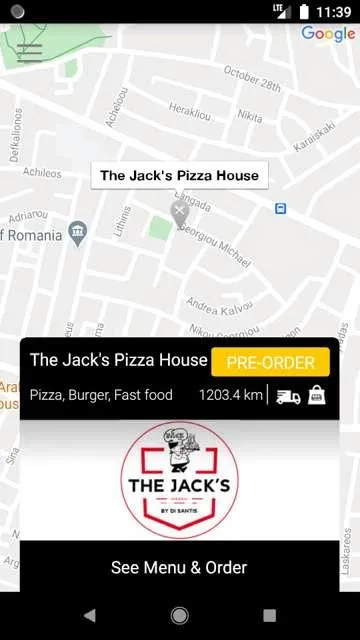 The Jack's Pizza House | Indus Appstore | Screenshot