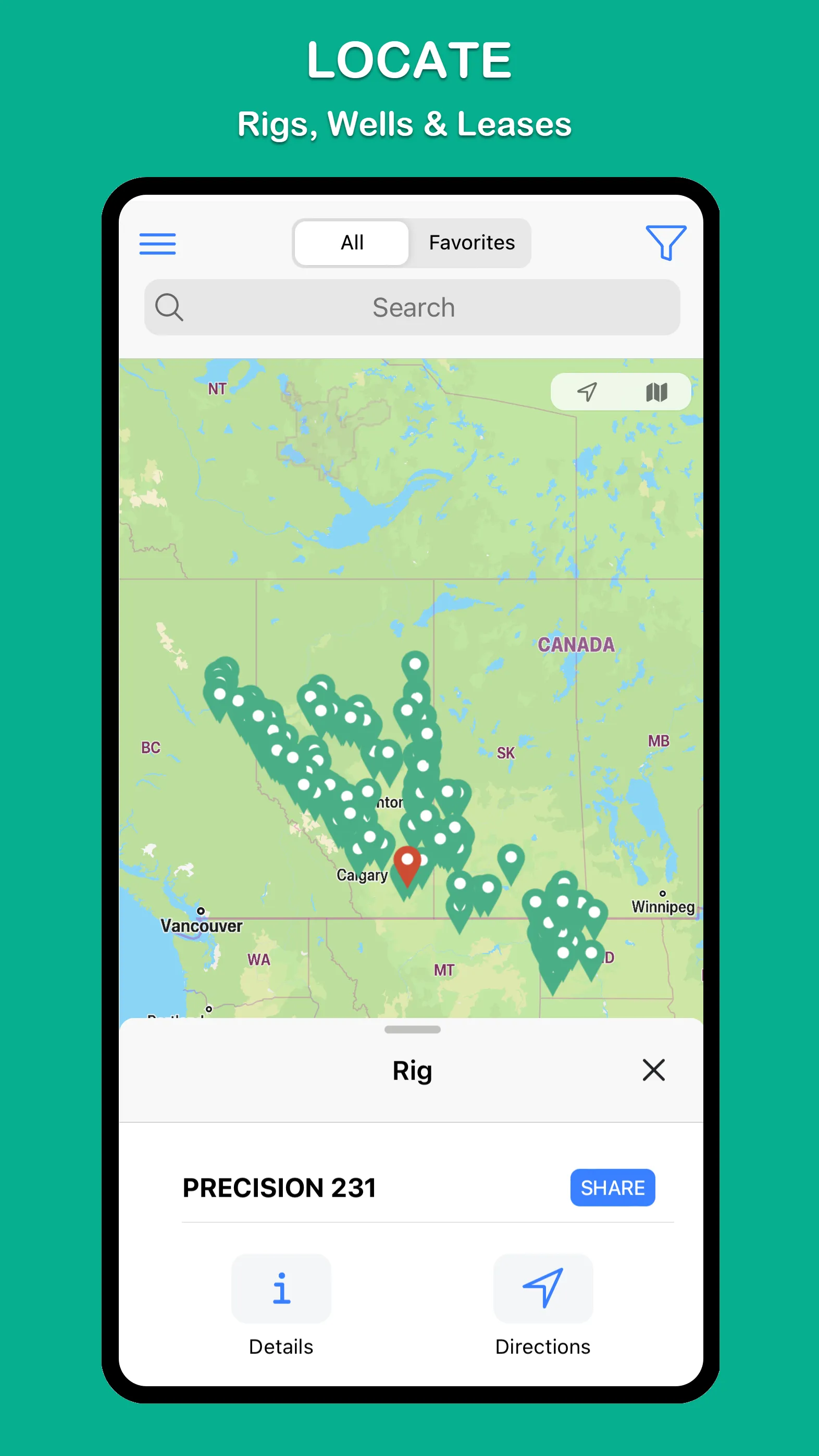 Rig Finder - GeoActivity | Indus Appstore | Screenshot