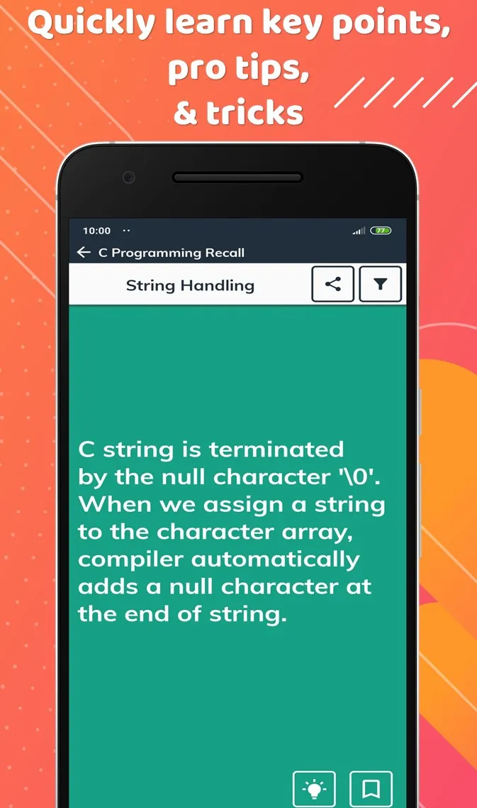 C Programming Recall | Indus Appstore | Screenshot