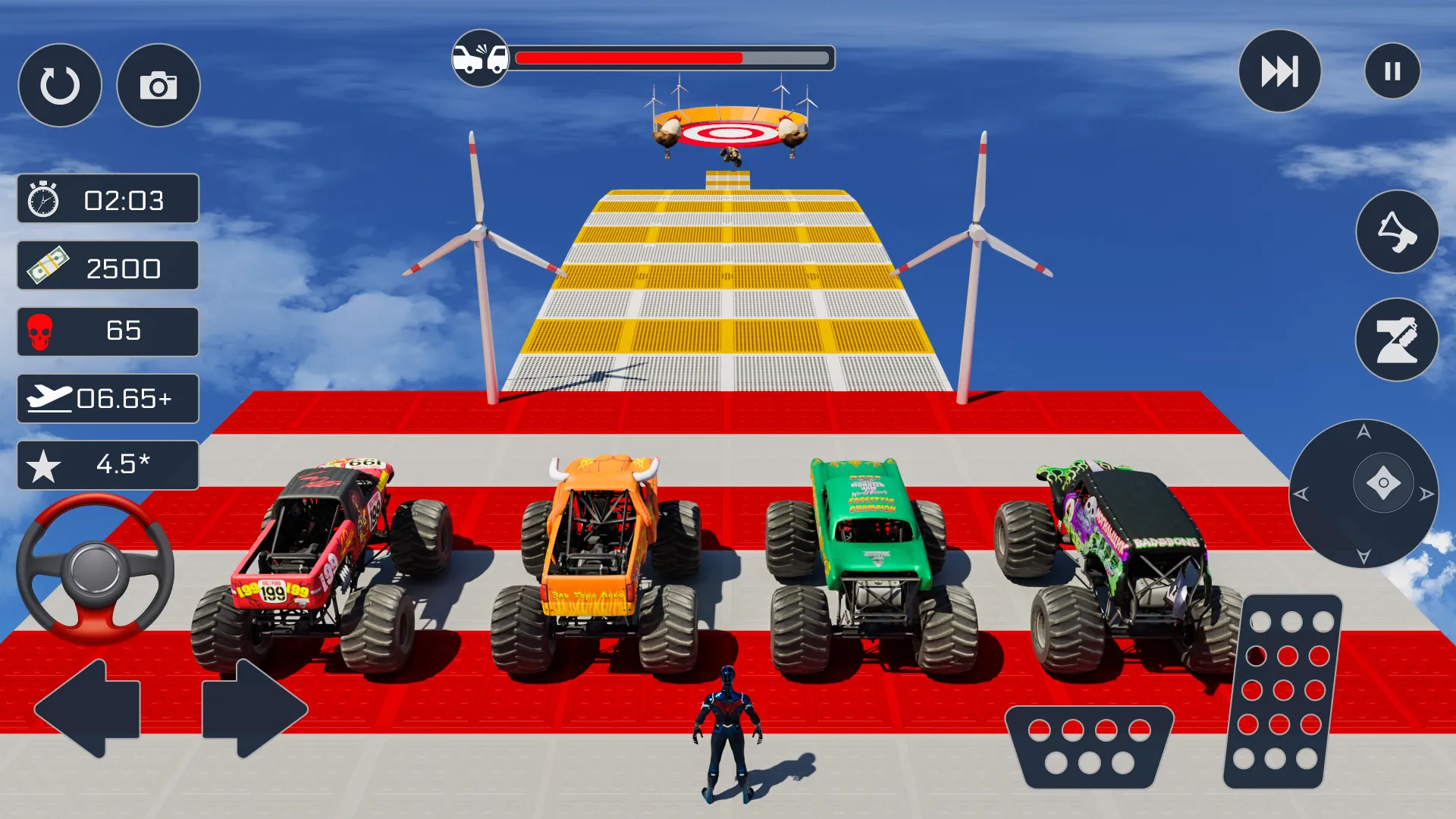 Monster Truck: Stunt Mega Ramp | Indus Appstore | Screenshot