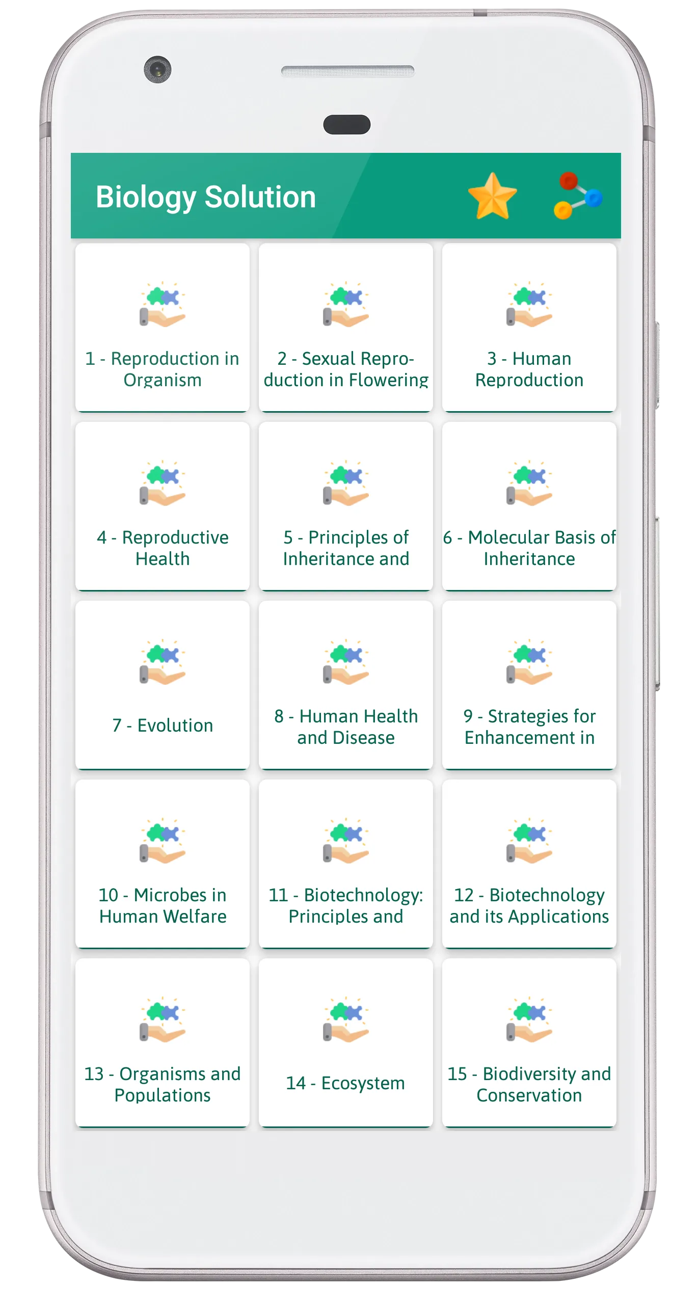 Class 12 Biology Solution | Indus Appstore | Screenshot