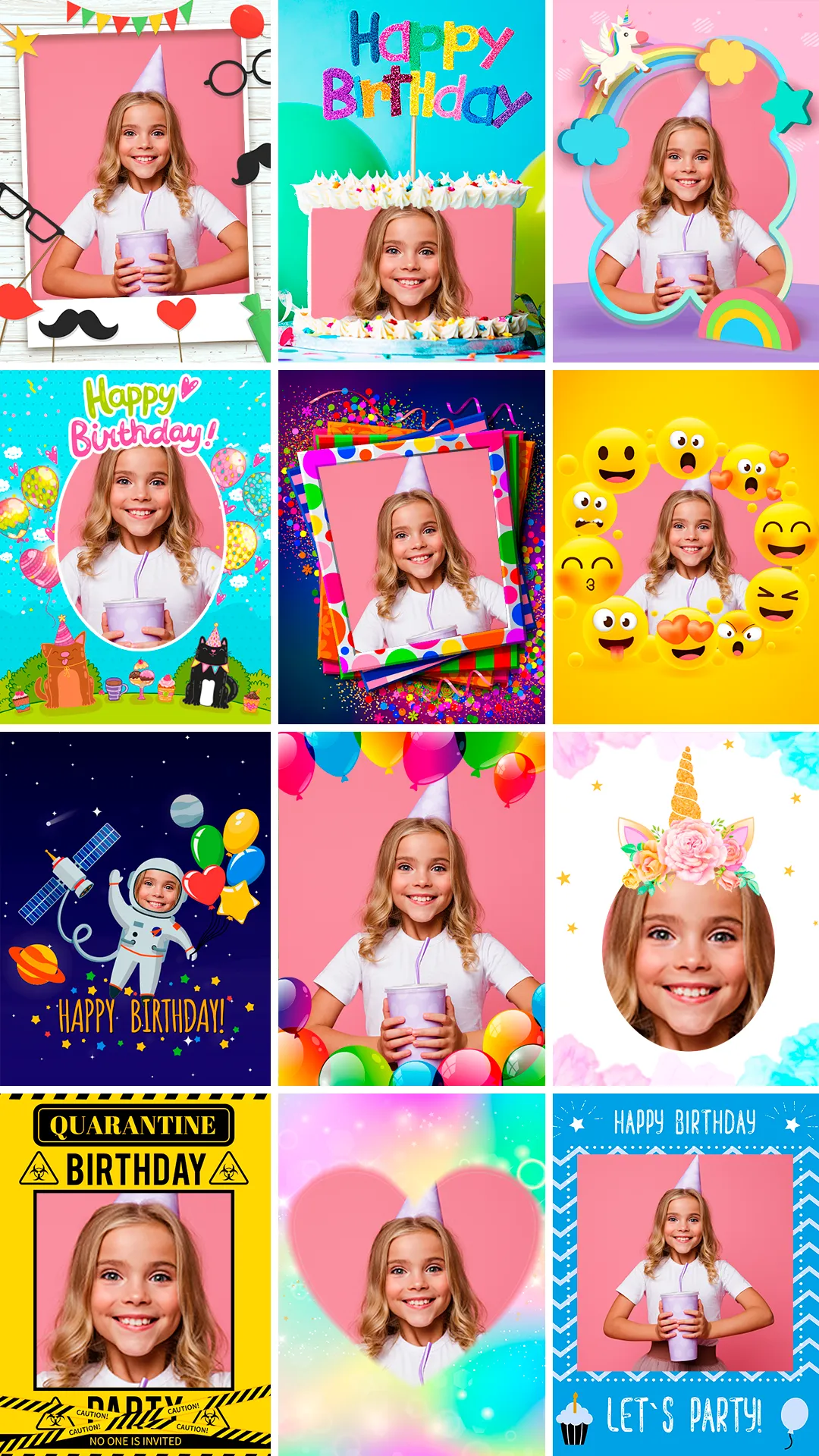 Birthday cards - Photo frames | Indus Appstore | Screenshot