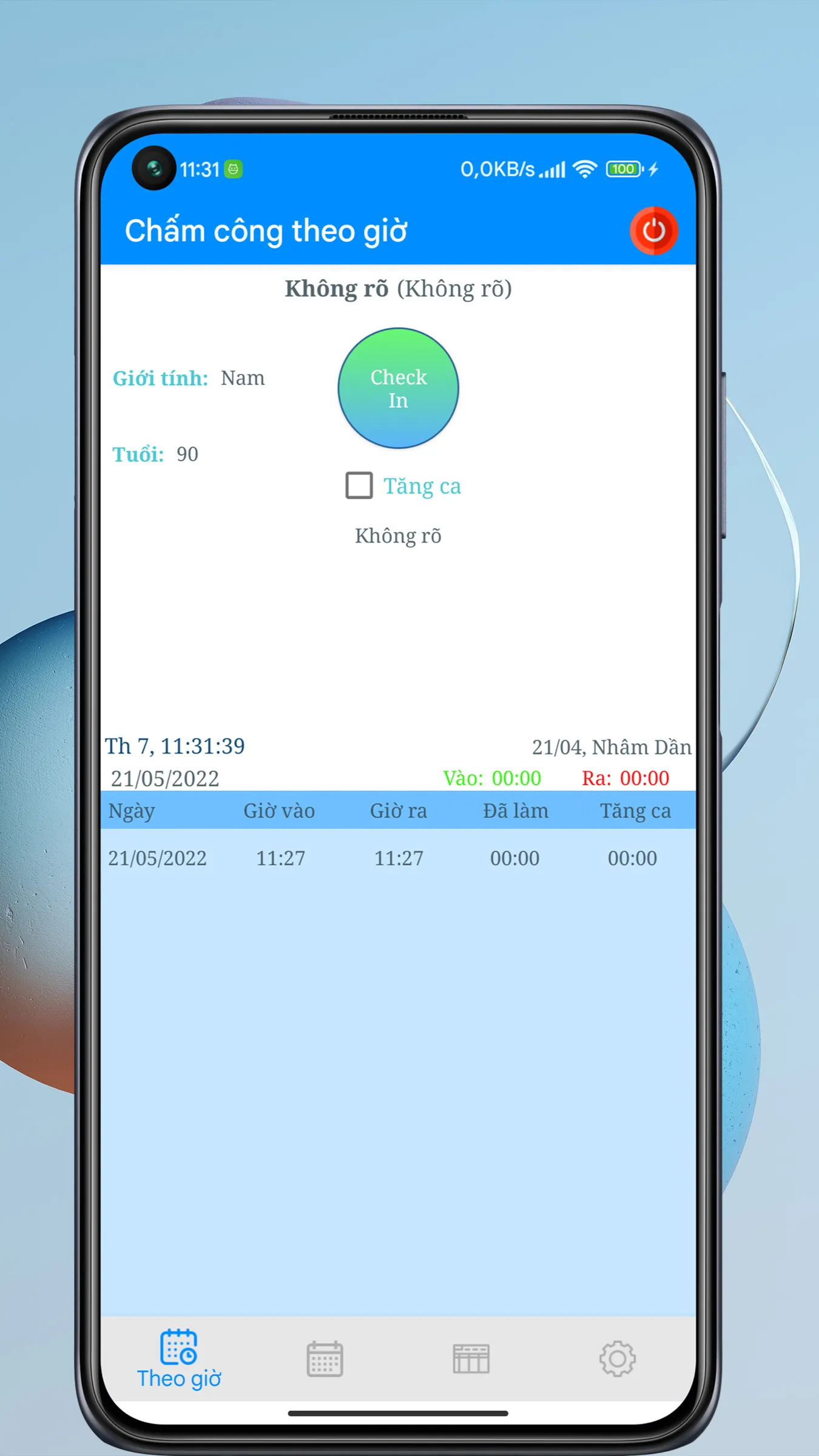 Chấm công - Ghi công | Indus Appstore | Screenshot