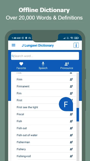 J Lungawi Dictionary | Indus Appstore | Screenshot