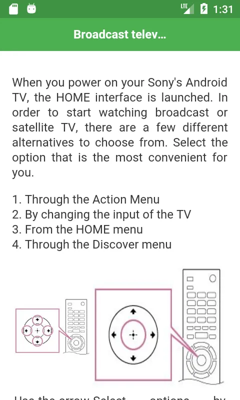 Guide for Sony Android TV | Indus Appstore | Screenshot