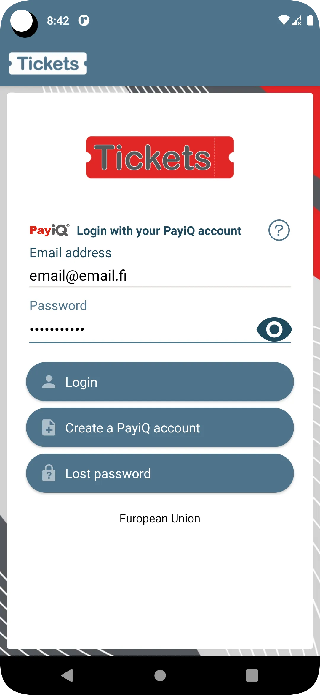 PayiQ Tickets | Indus Appstore | Screenshot