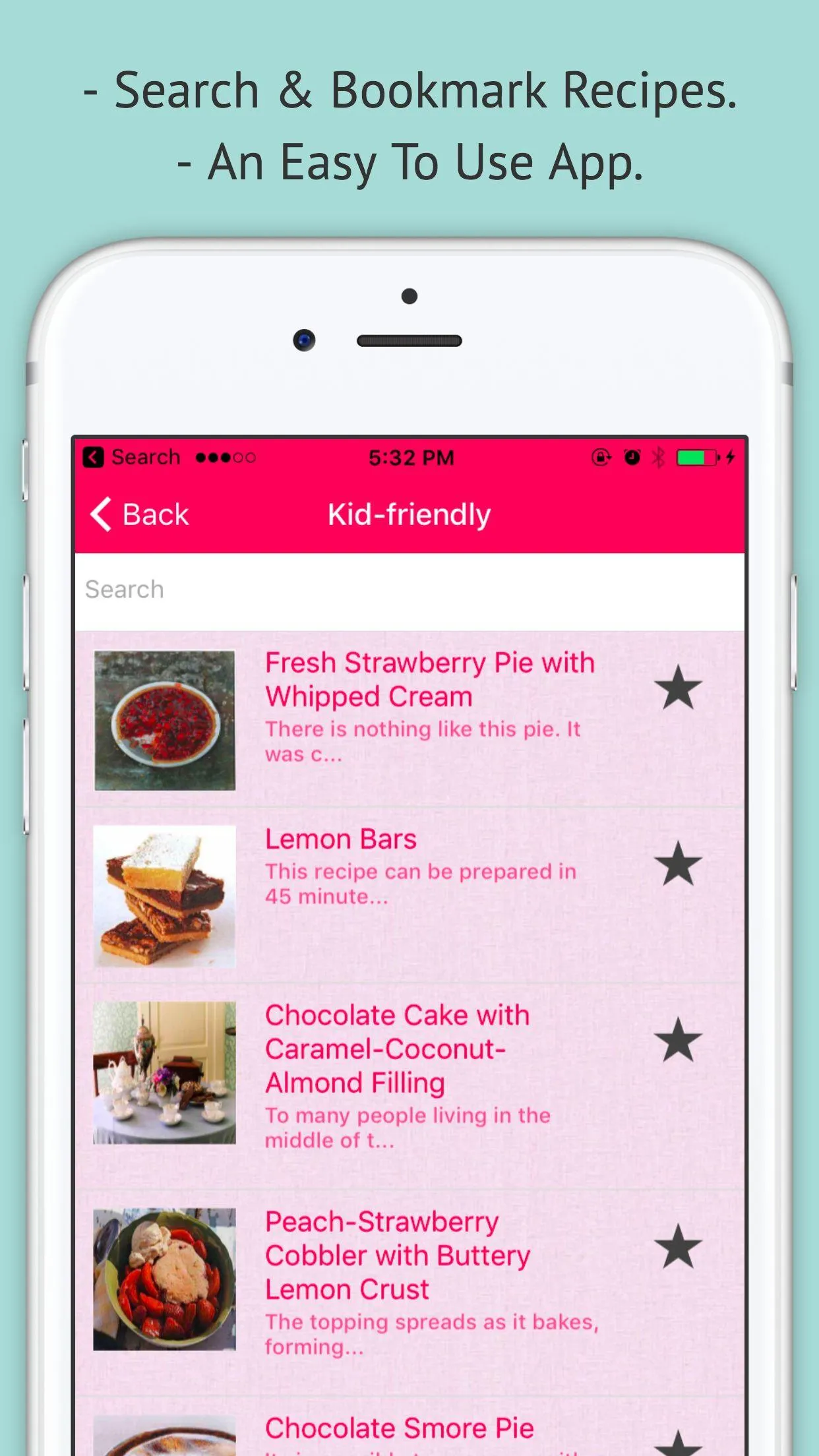 Dessert Recipes - Offline Reci | Indus Appstore | Screenshot