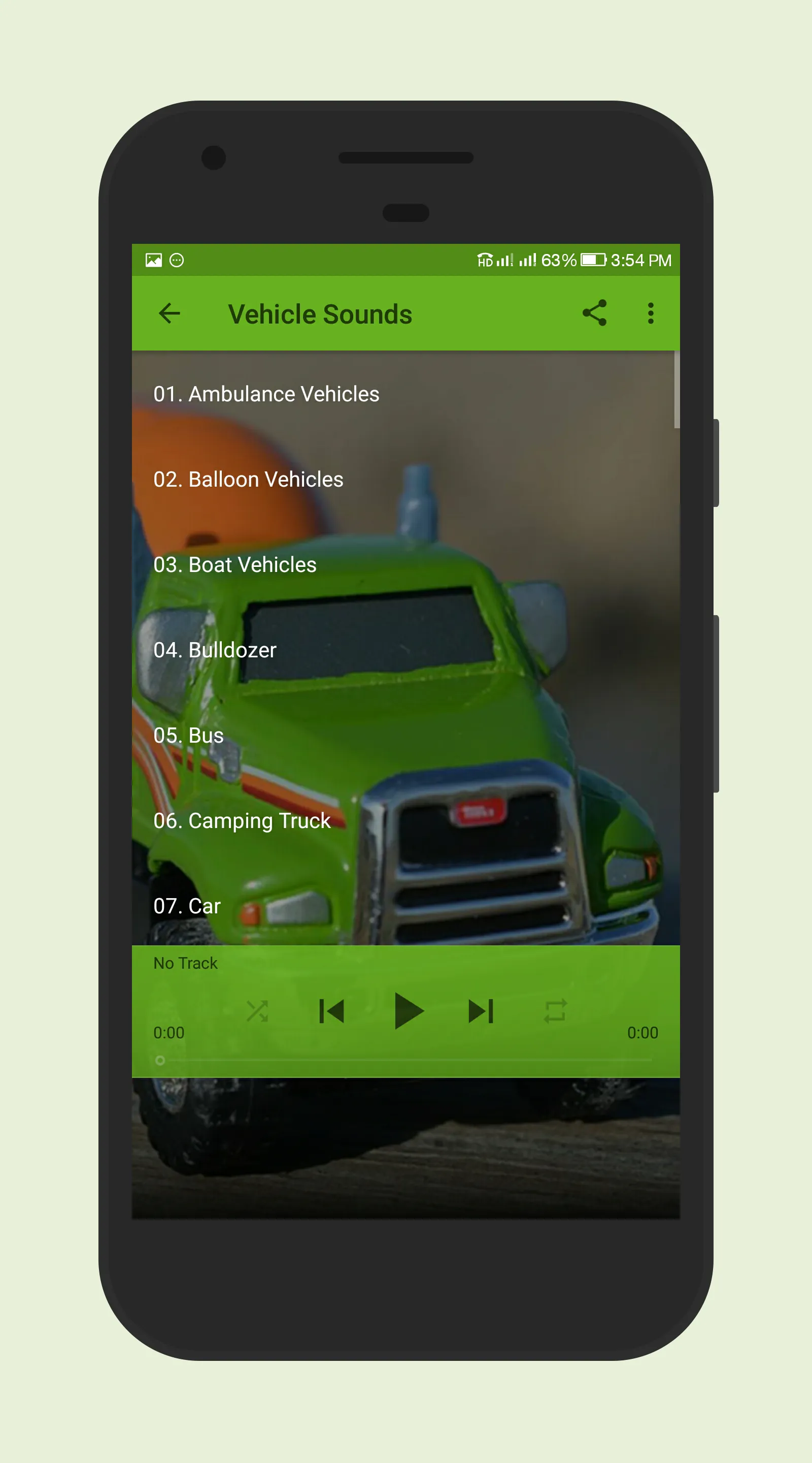 Vehicle Sounds | Indus Appstore | Screenshot