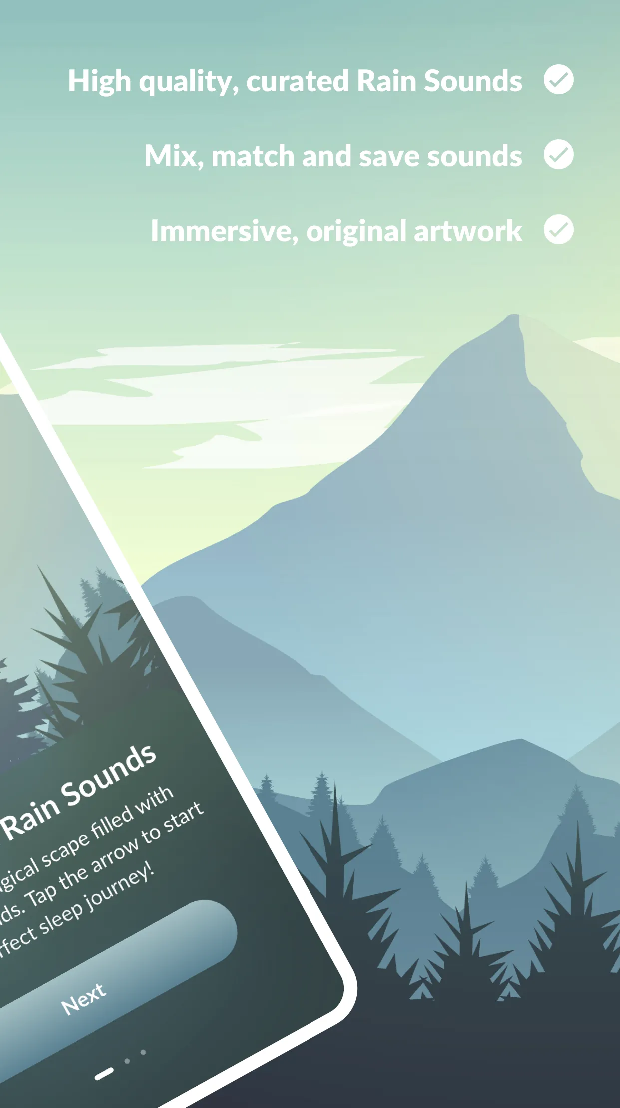 Rain Sounds - Sleep & Relax | Indus Appstore | Screenshot