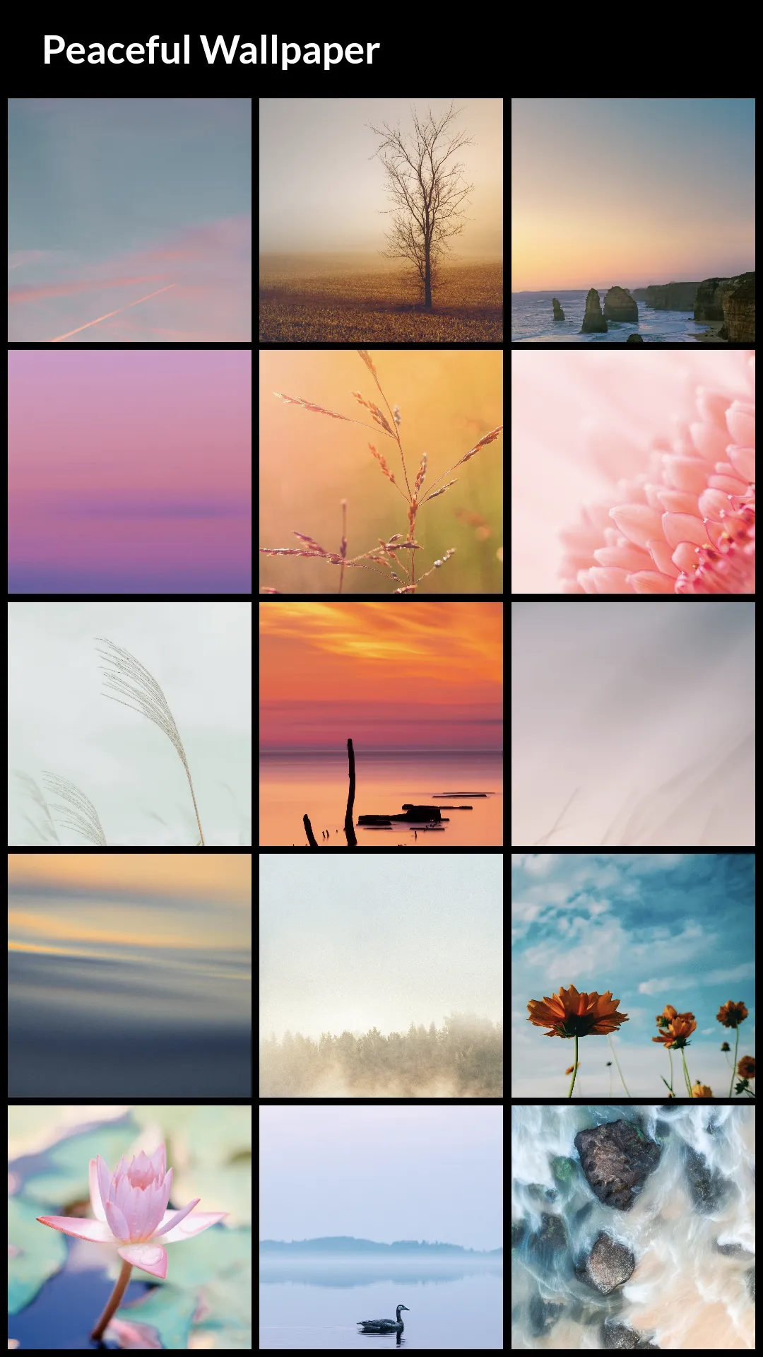 Peaceful Wallpapers | Indus Appstore | Screenshot