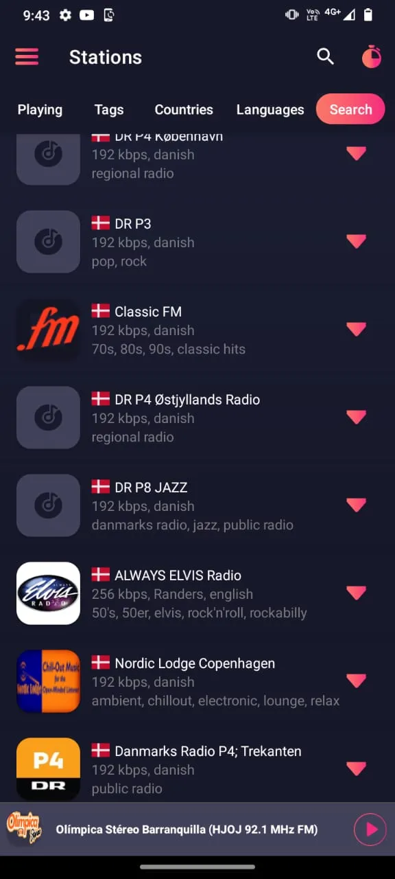 DR Radio P5 App DK | Indus Appstore | Screenshot