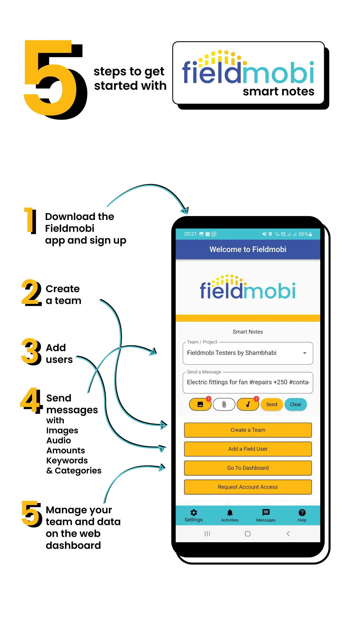 Fieldmobi | Indus Appstore | Screenshot