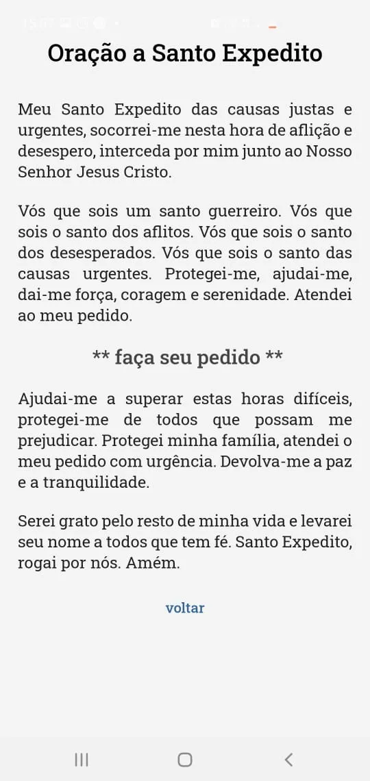 Santo Expedito - Santinho | Indus Appstore | Screenshot