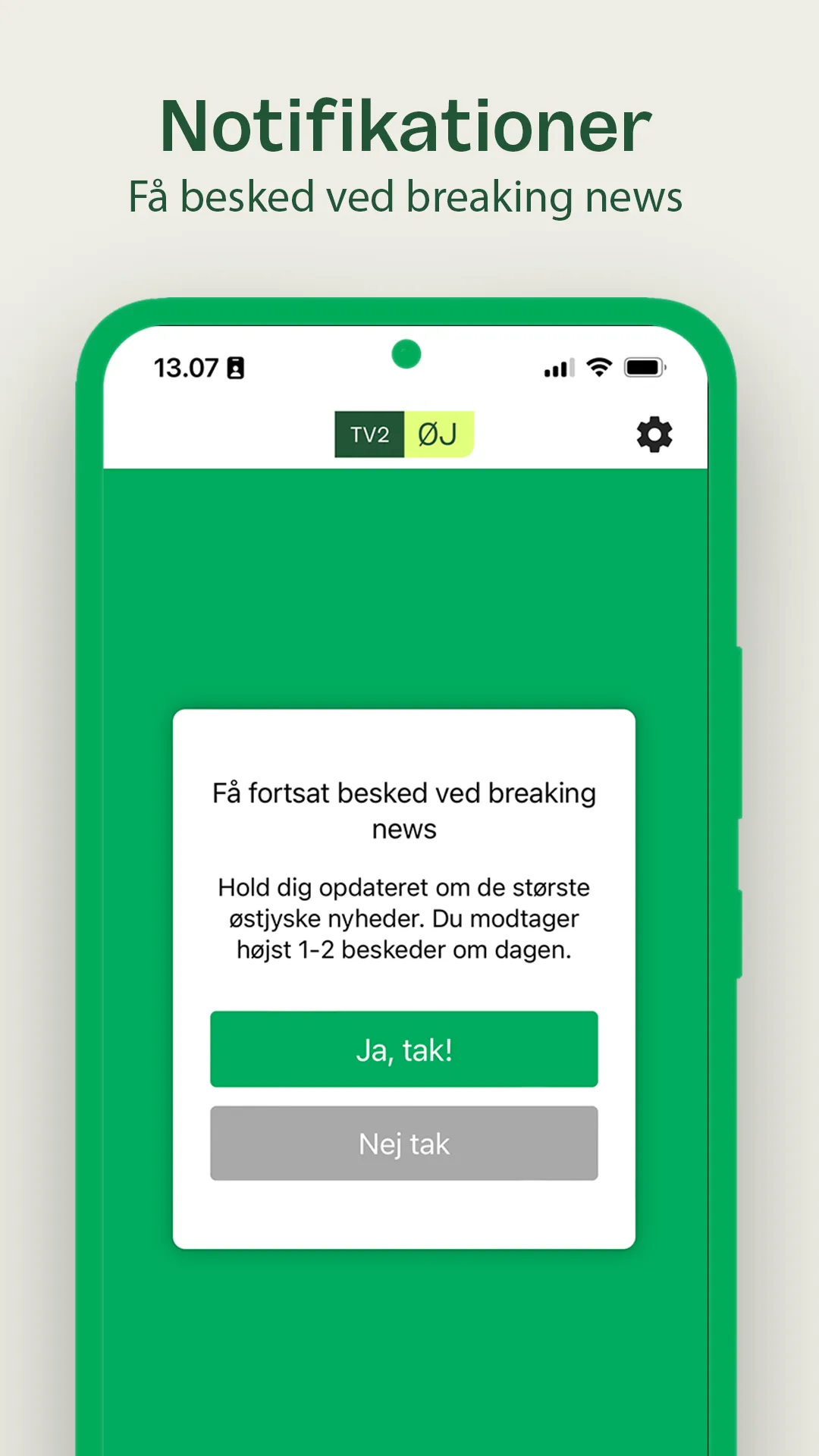 TV2 ØSTJYLLAND – nyheder og tv | Indus Appstore | Screenshot