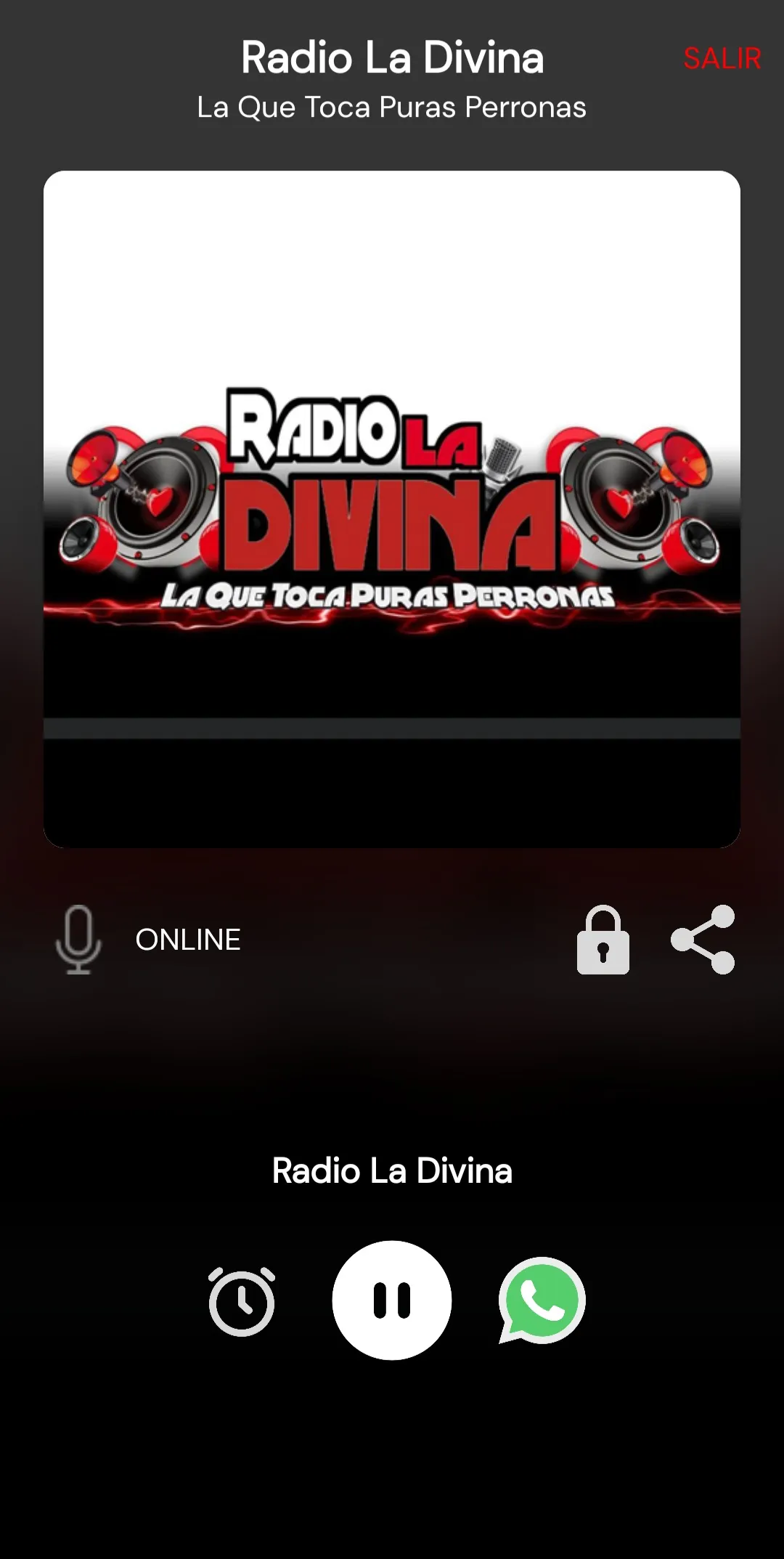 Radio La Divina | Indus Appstore | Screenshot