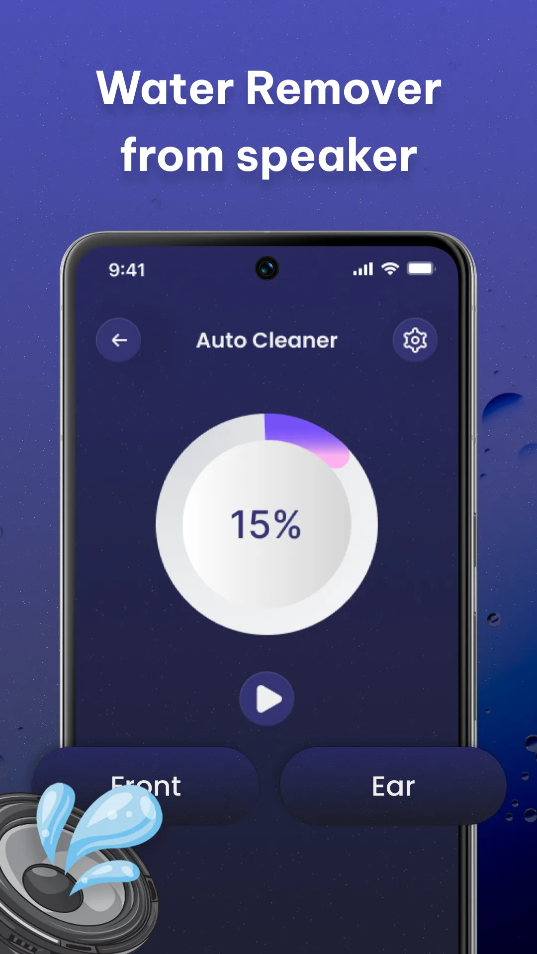 Water Eject Speaker Cleaner | Indus Appstore | Screenshot