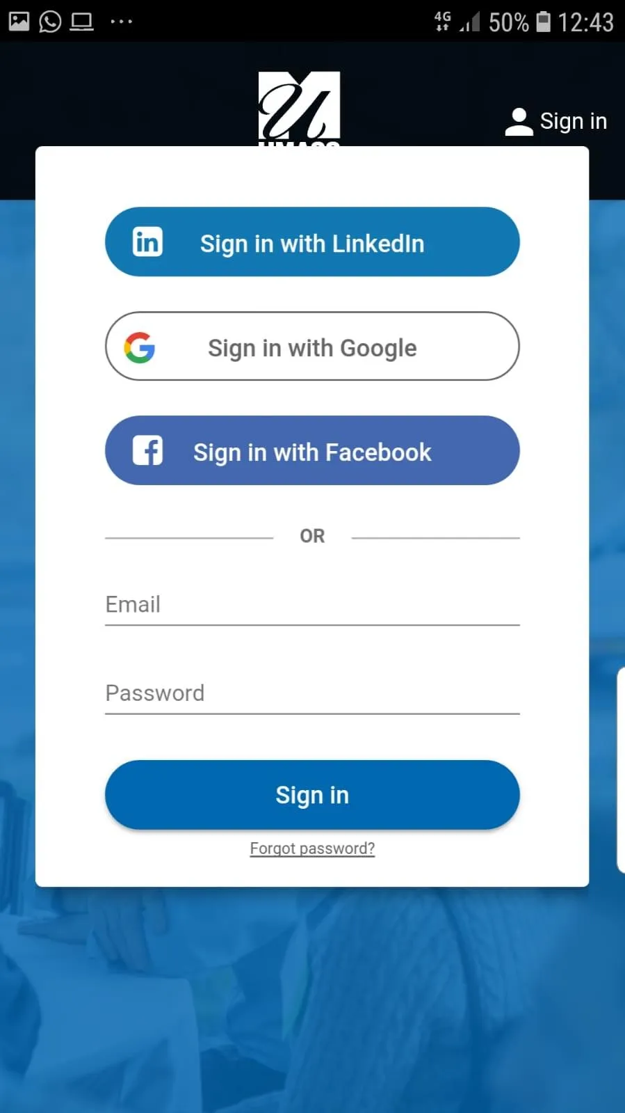 UML Connect | Indus Appstore | Screenshot