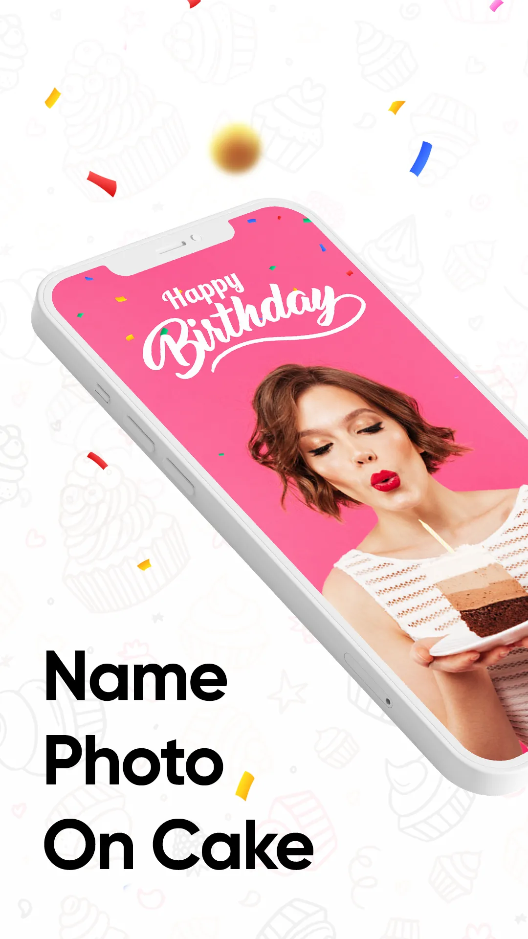 Name Photo On Birthday Cake | Indus Appstore | Screenshot