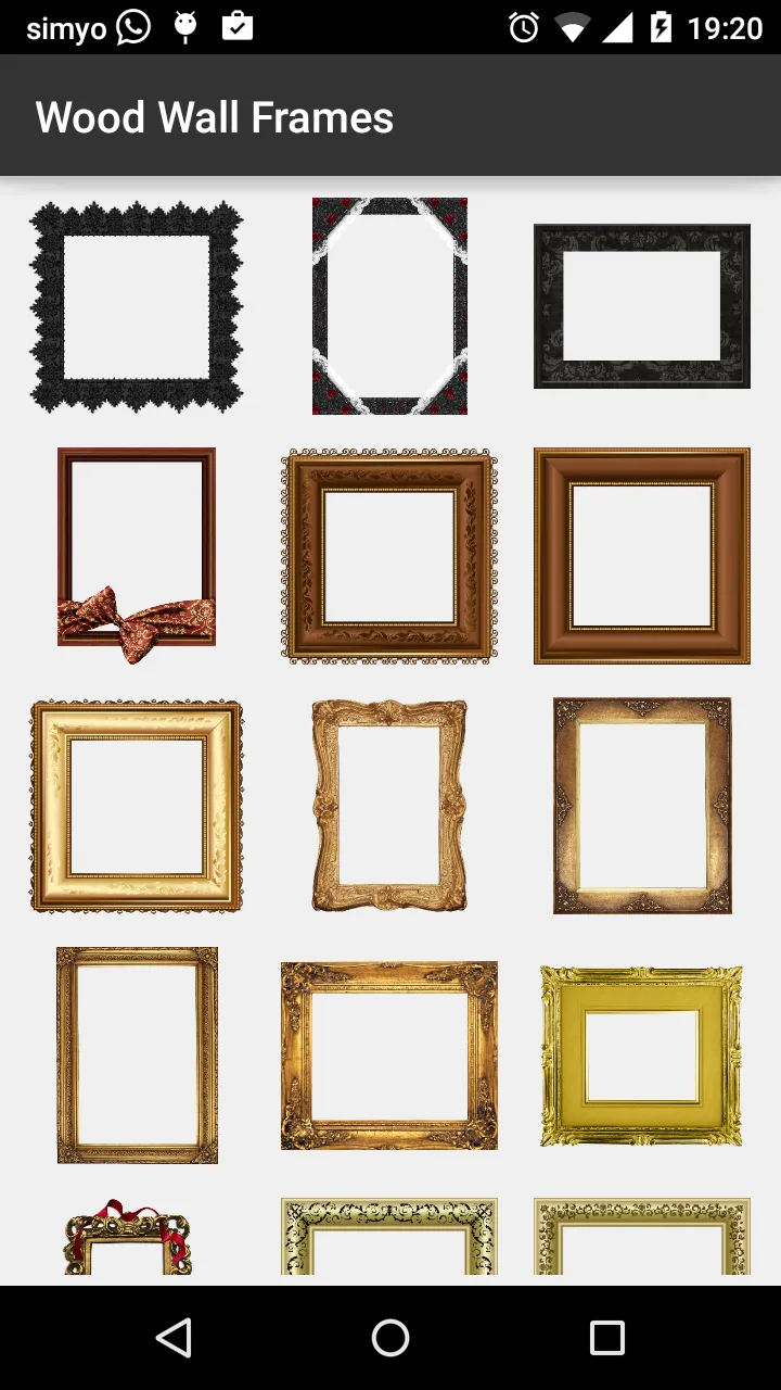 Wood wall photo Frames | Indus Appstore | Screenshot