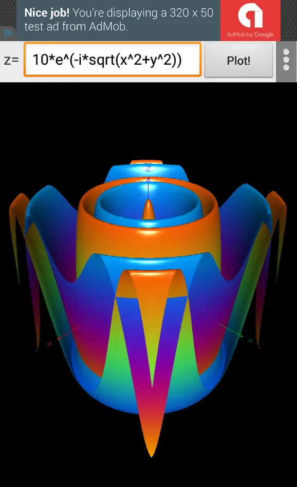 3D Functions Plotter | Indus Appstore | Screenshot