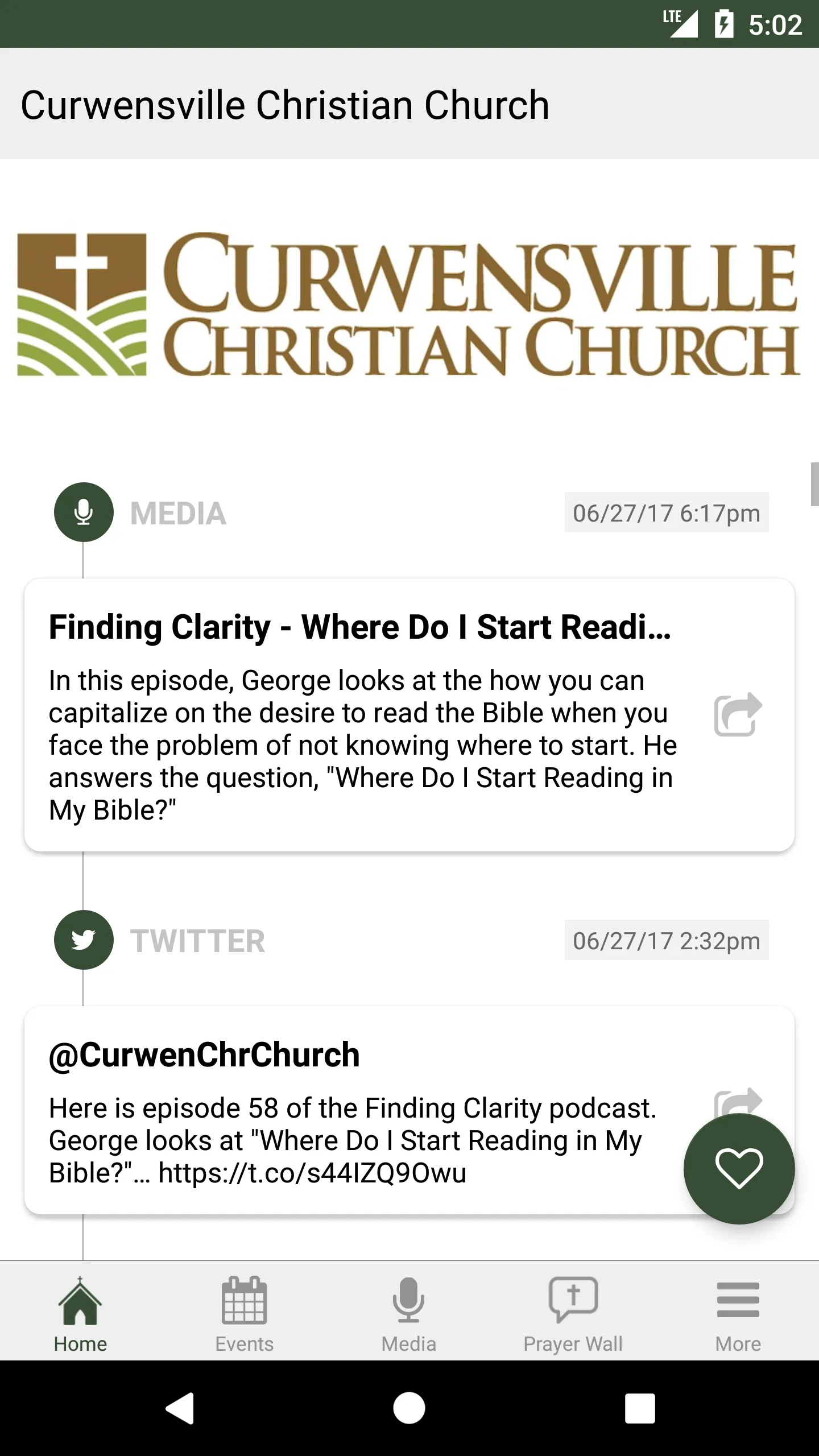 Curwensville Christian Church | Indus Appstore | Screenshot