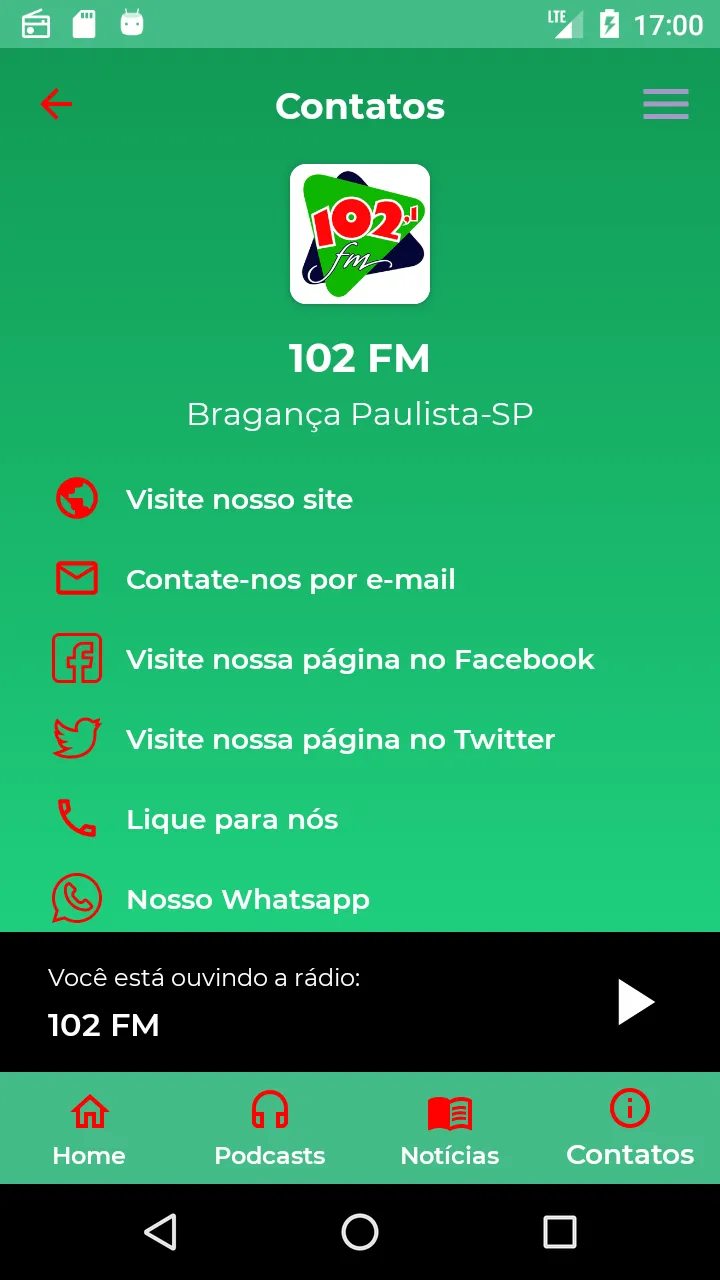 102 FM de Bragança | Indus Appstore | Screenshot