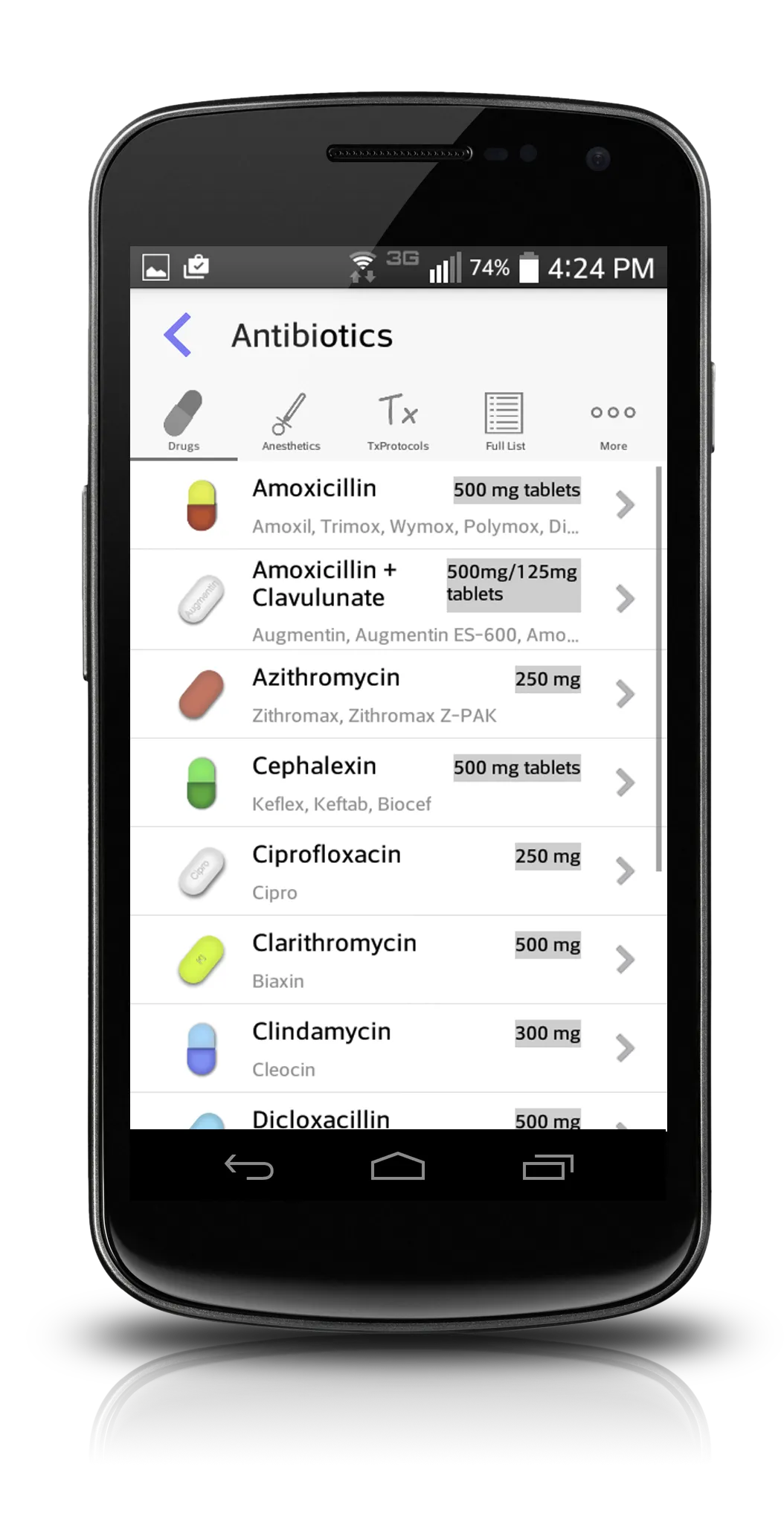 Dental Drugs & Anesthesia | Indus Appstore | Screenshot