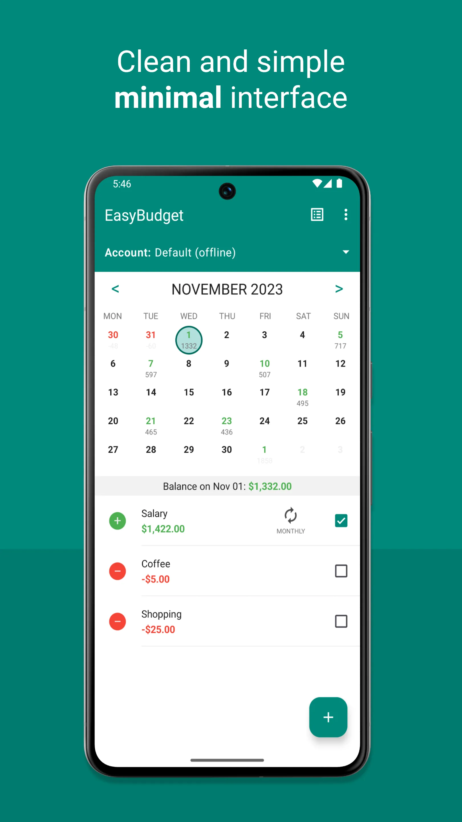 EasyBudget - Budget planning | Indus Appstore | Screenshot